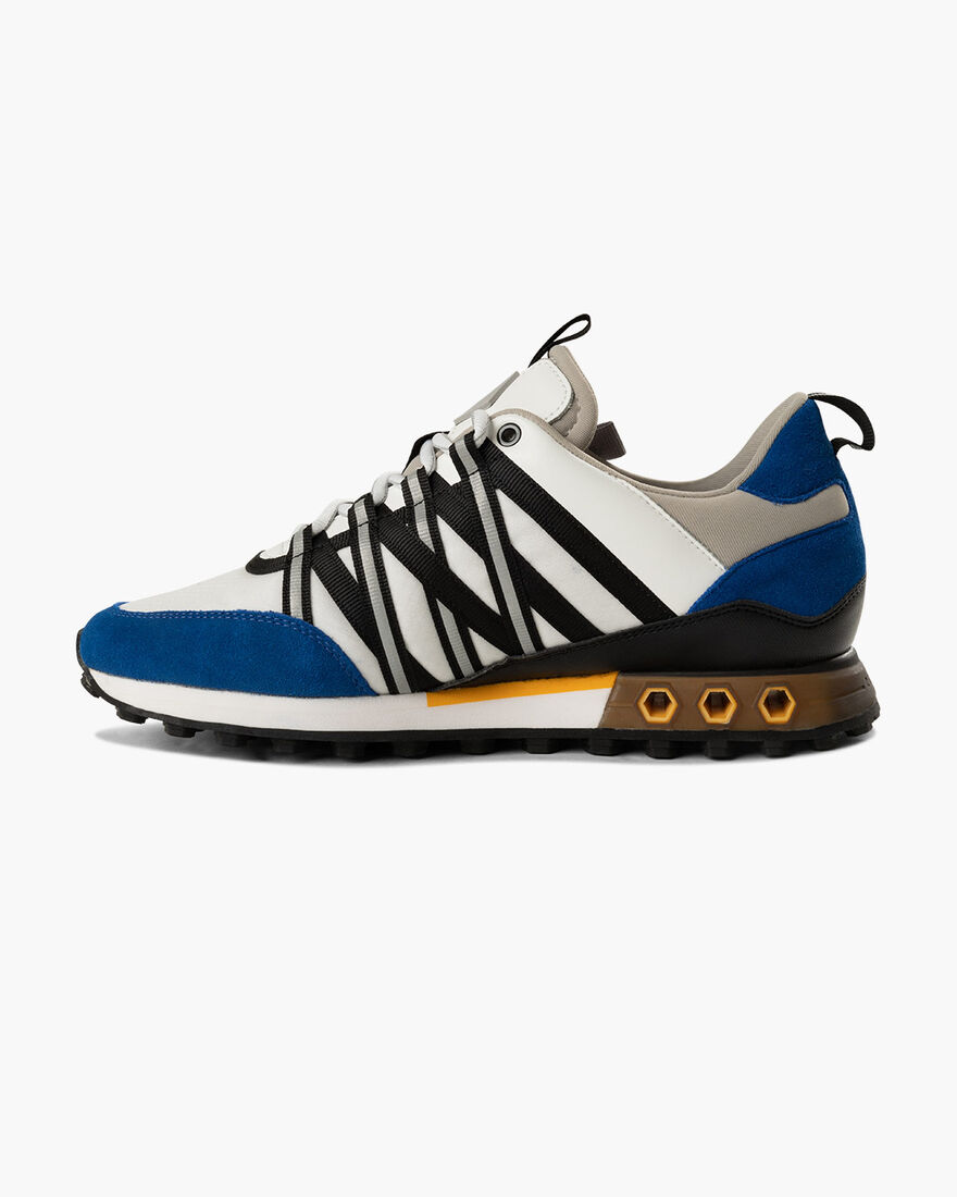 Fearia Hex - Micro Ripstop/Suede, White/Blue, hi-res