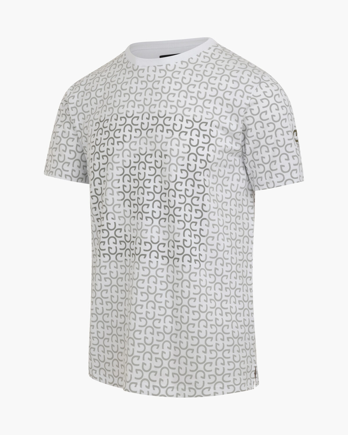 Tyron Tee, White/Gold, hi-res