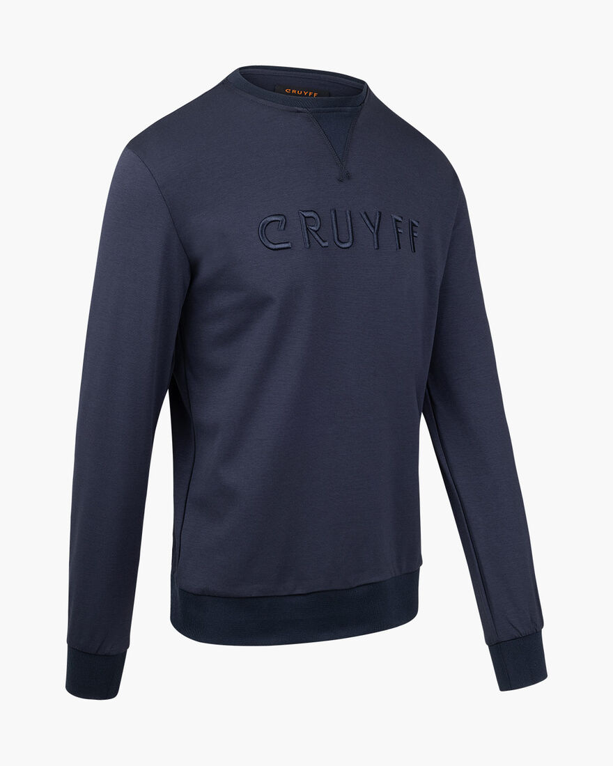 Toretta Sweater - Cotton / Nylon / Spandex, Navy, hi-res
