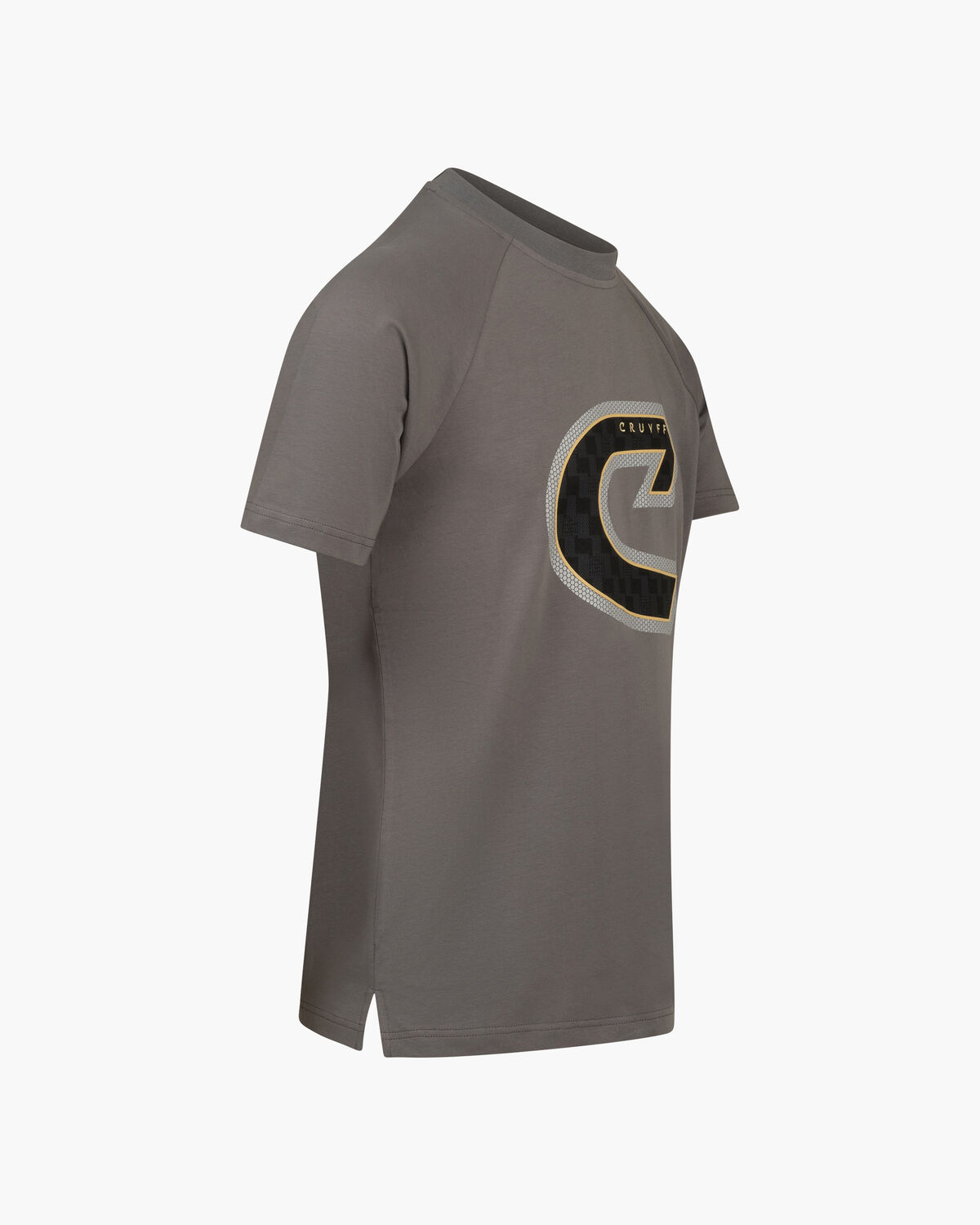C-Tee, Grey/Gold, hi-res