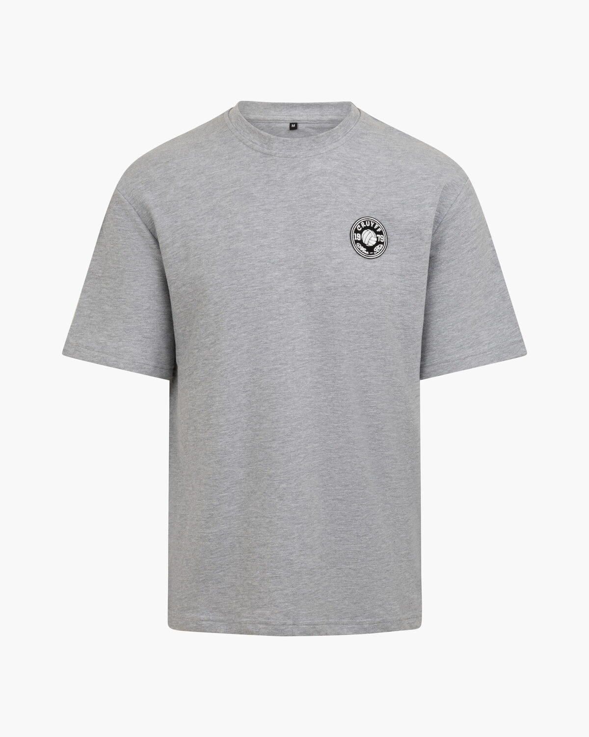 Retro Badge Tee, Grey/Grey, hi-res
