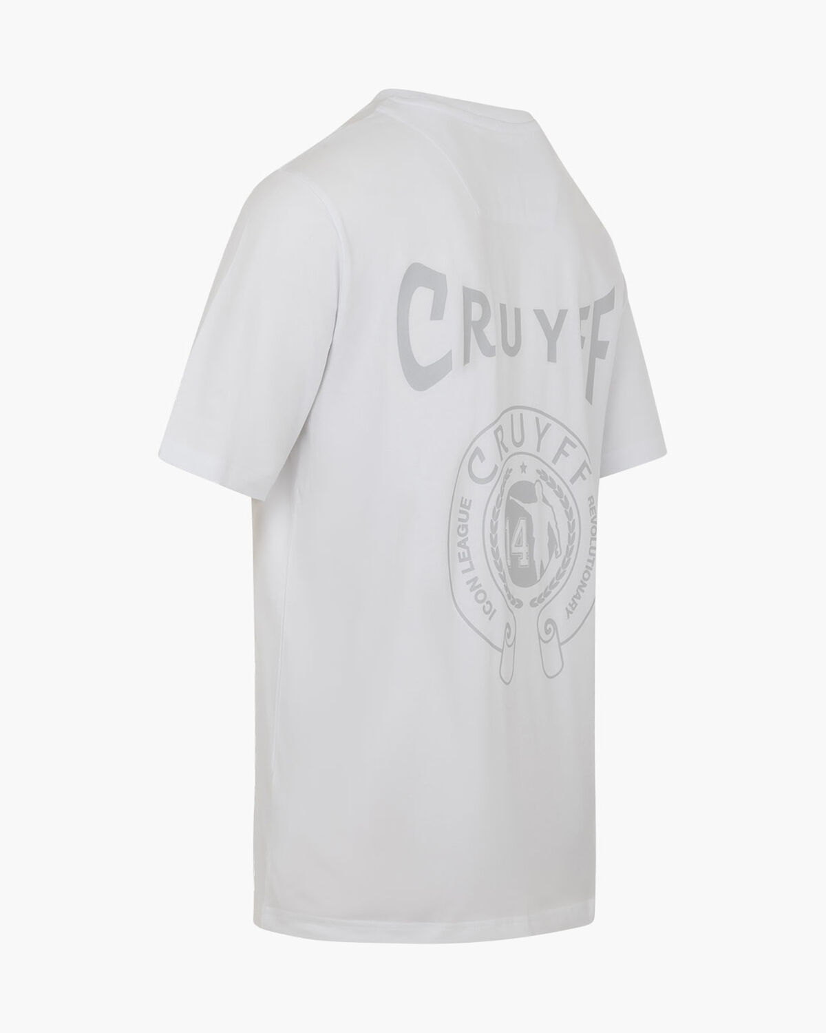 League Logo Tee, White, hi-res