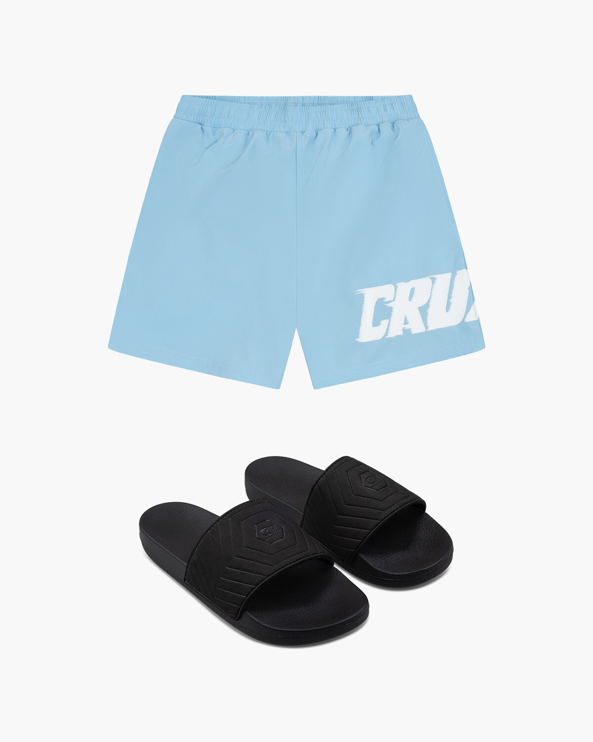 Hydro Swimshorts & Hex Slide, , hi-res