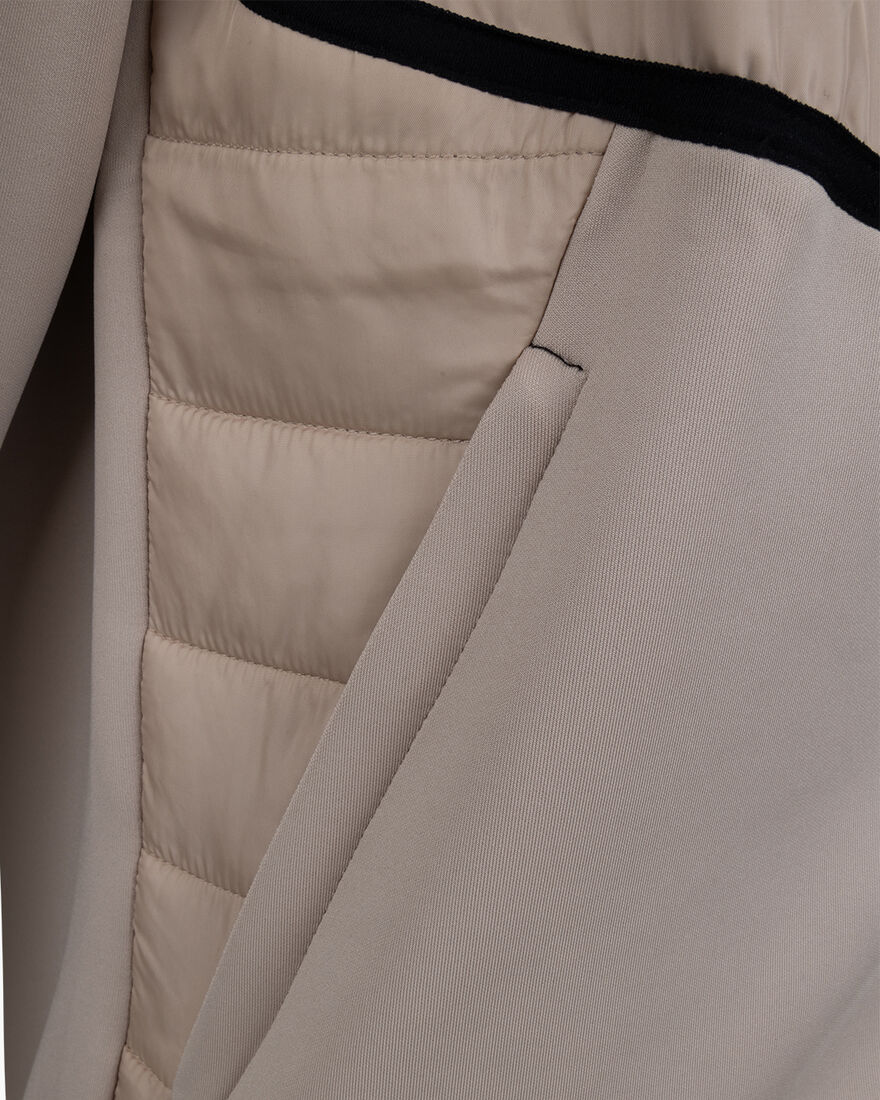 Moniro Track Top, Sand/Yellow, hi-res