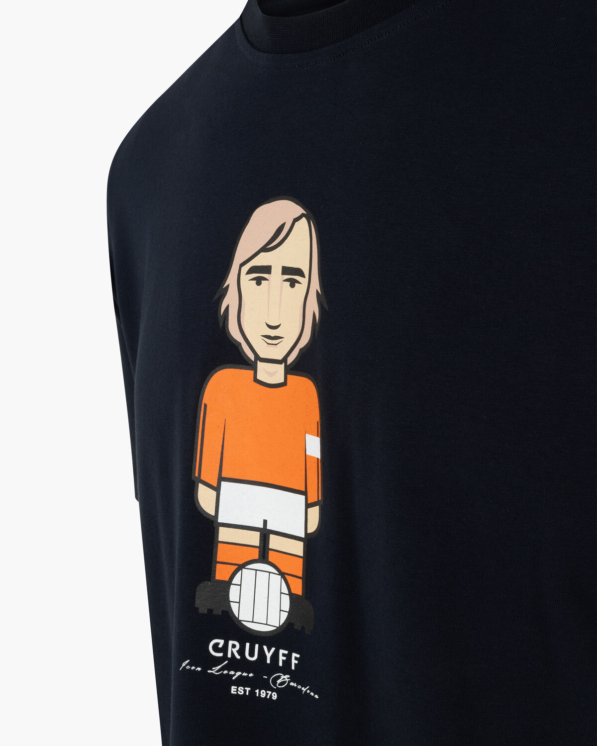Cruyff Avatar Tee, Navy, hi-res