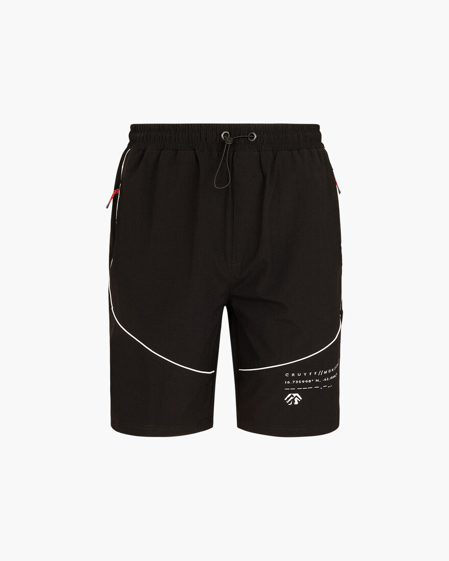 Monsterrat Jeroni Shorts - 95%Nylon 5%Elastane, Black, hi-res