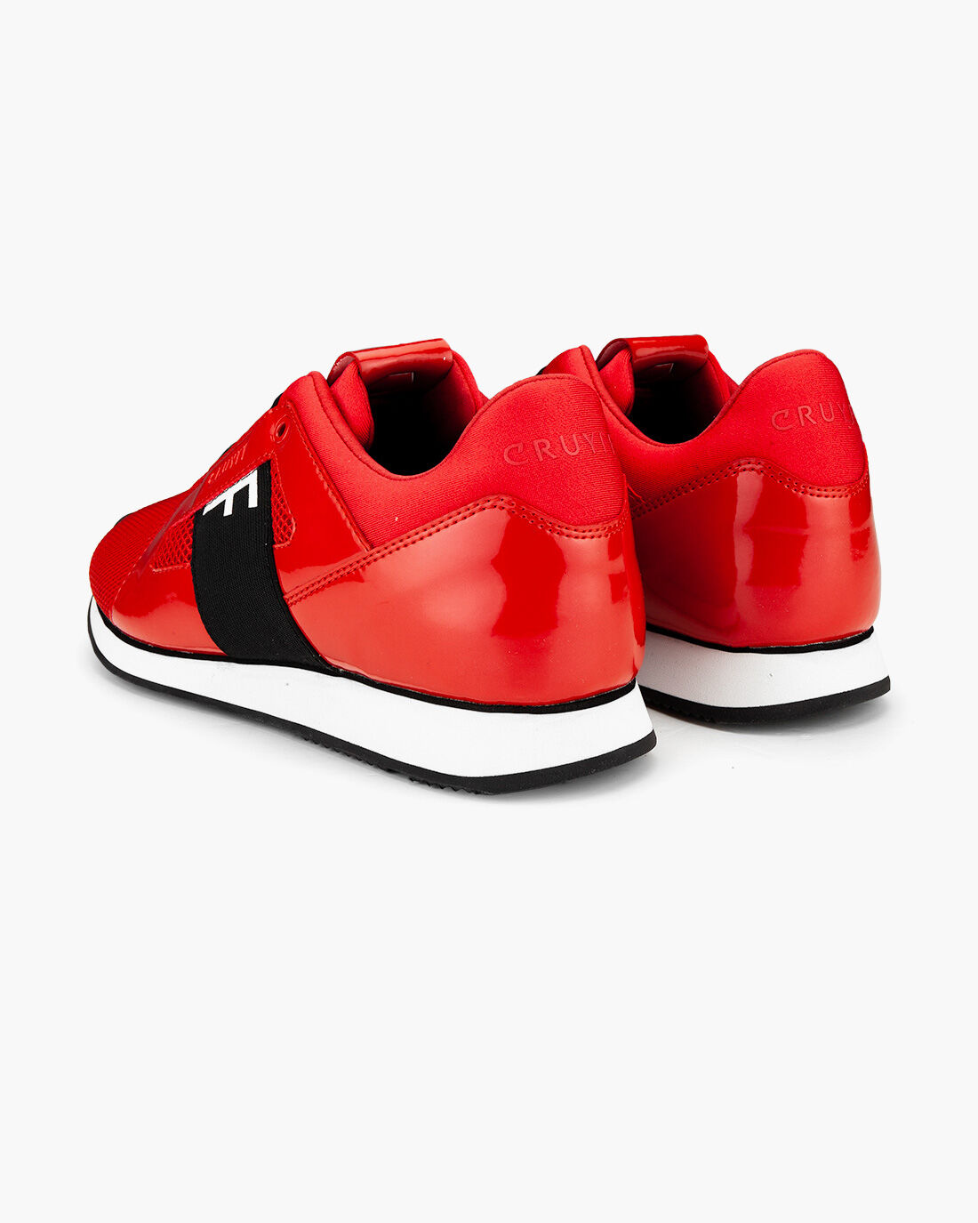 Red cruyff trainers hot sale