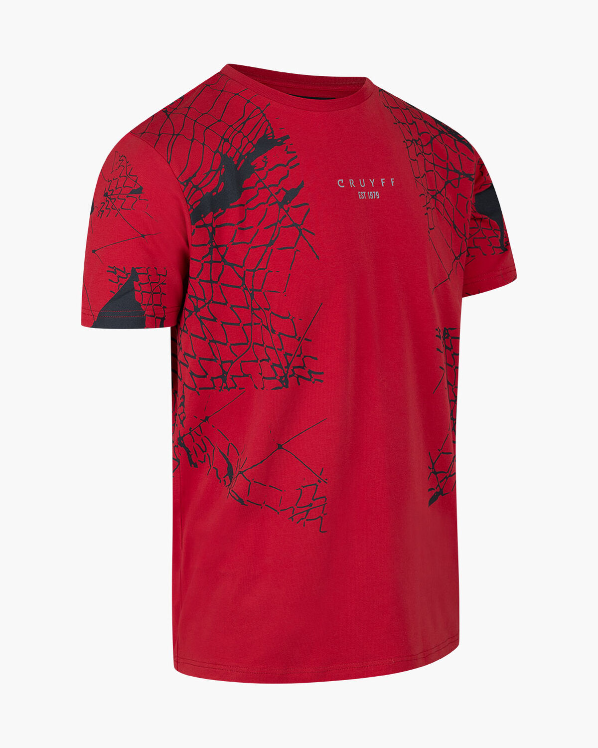 Rafael Tee  - 95% Cotton / 5% Elastane, Red, hi-res