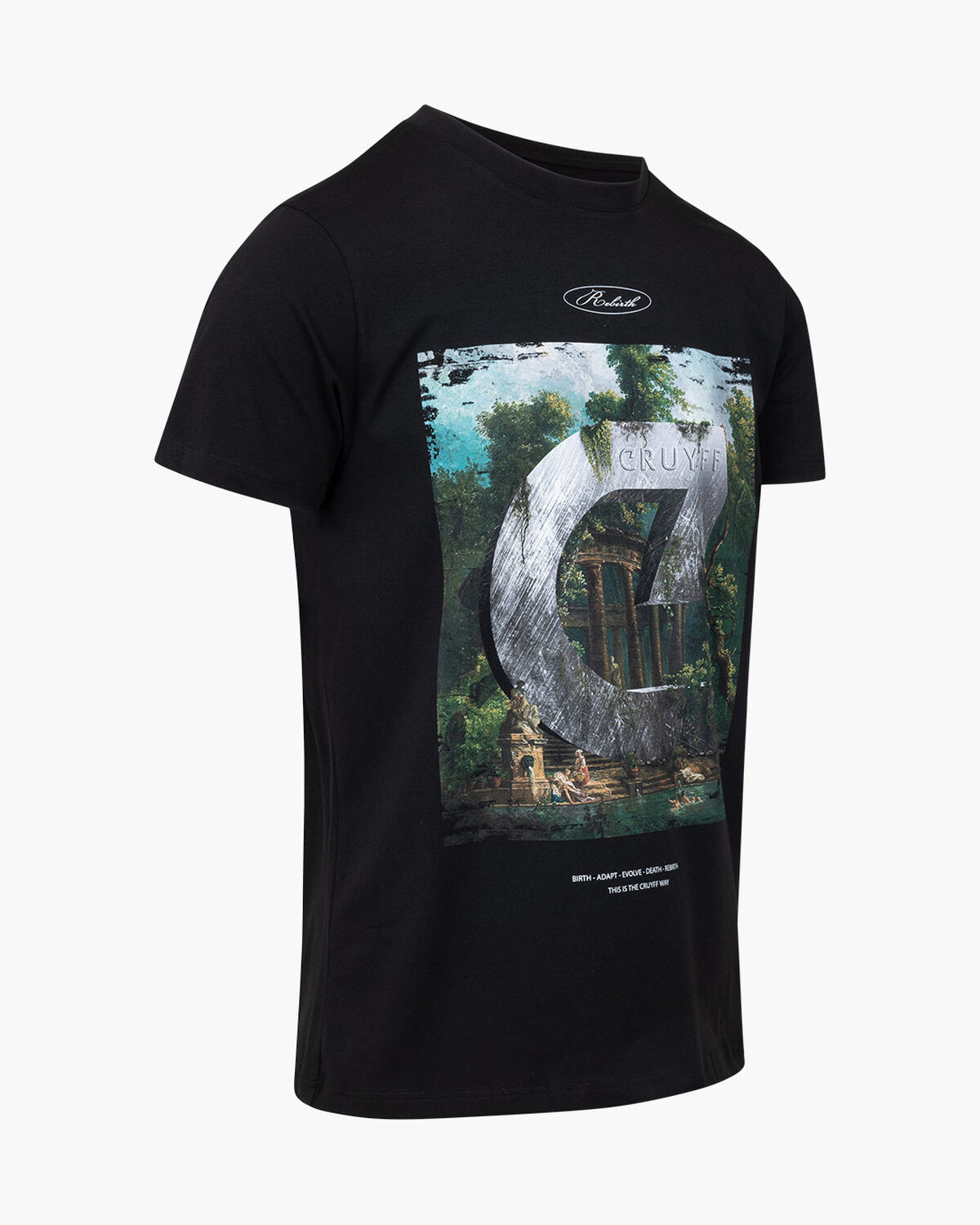 Rebirth Tee, Black, hi-res