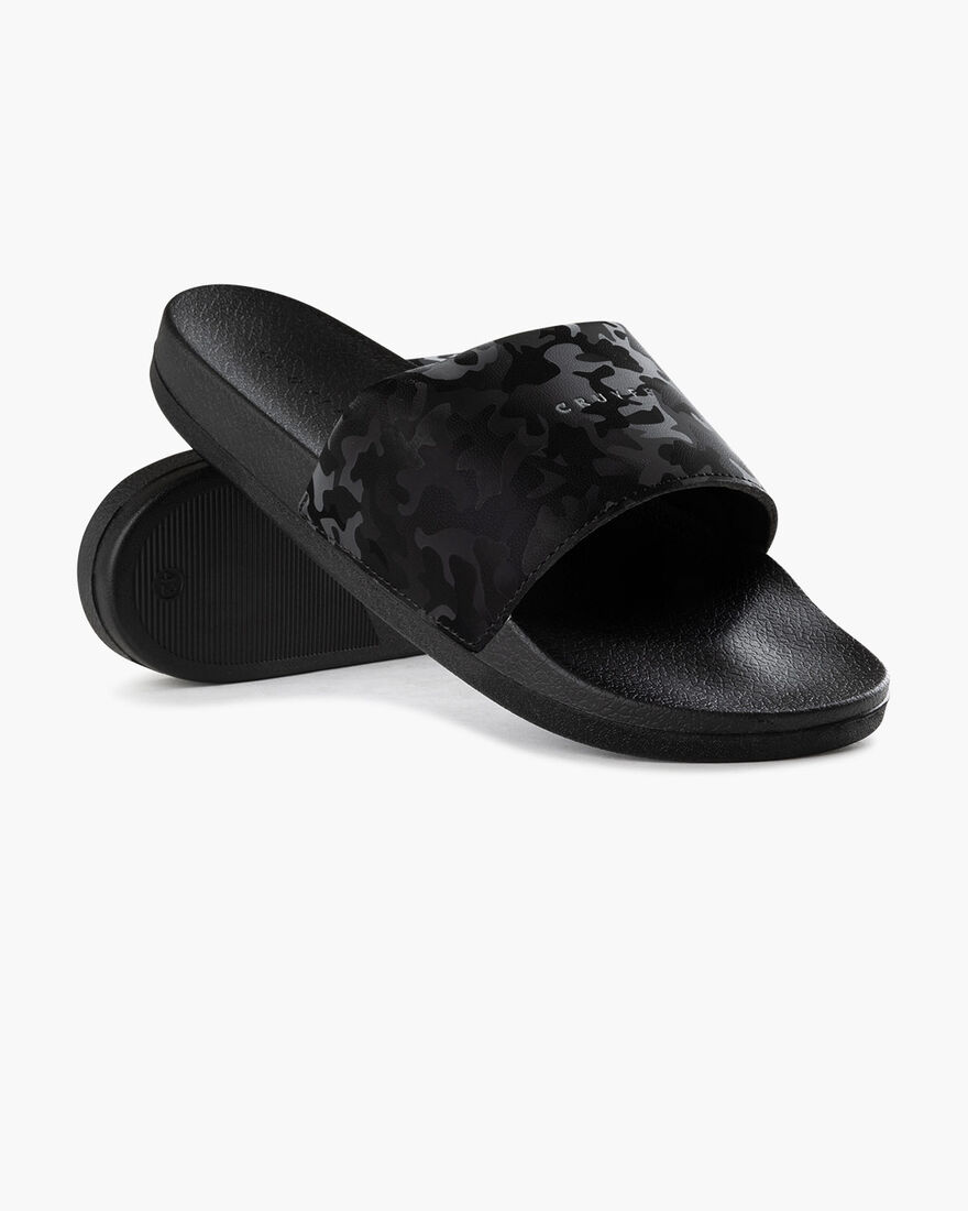 Camo slide - Gommata/Camo, Black, hi-res