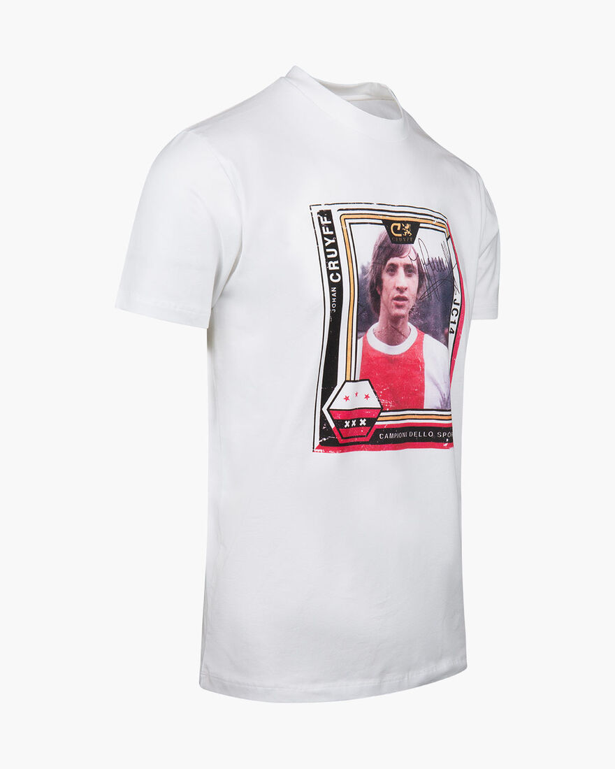 Cruyff Memorial Tee AMS, White, hi-res