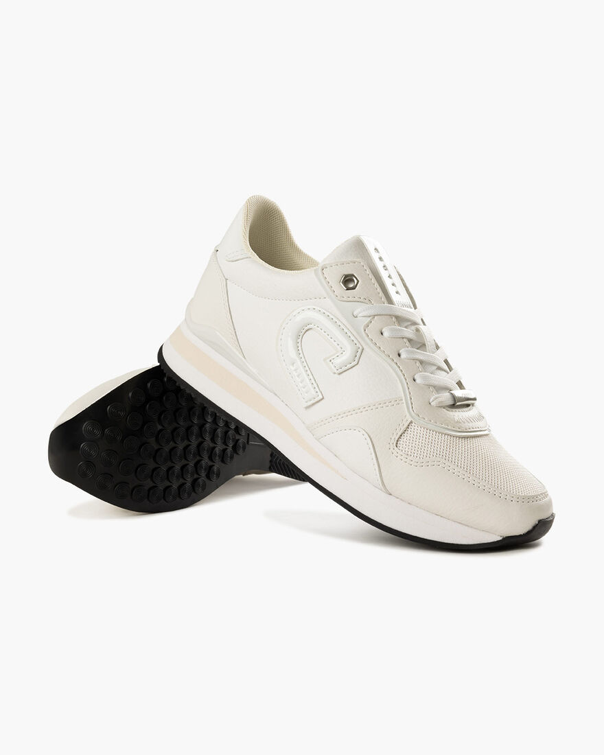 Parkrunner Lux - Tumbled/Mesh/Patent, White, hi-res