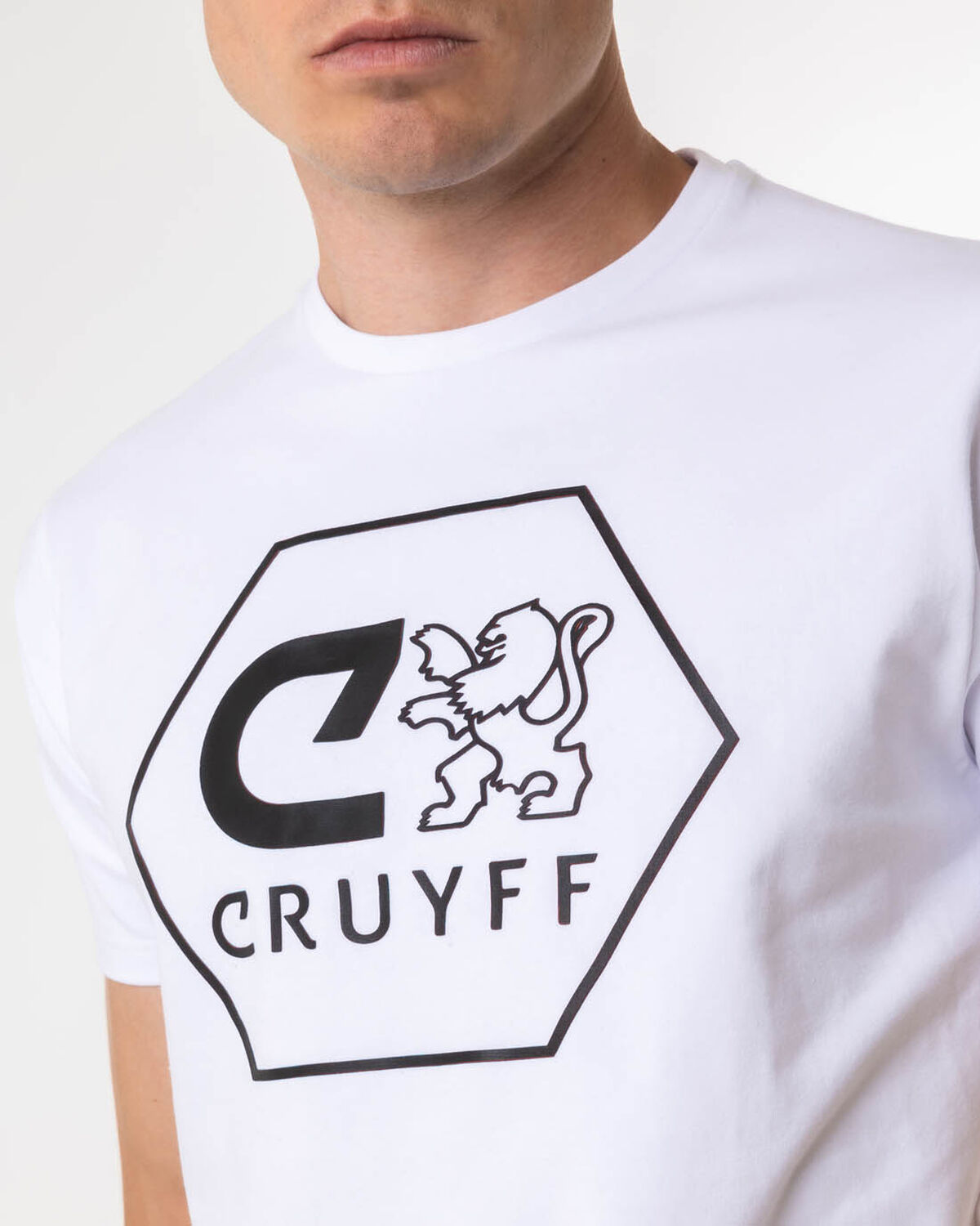Manuel Tee - 95% Cotton / 5% Elastane, White, hi-res
