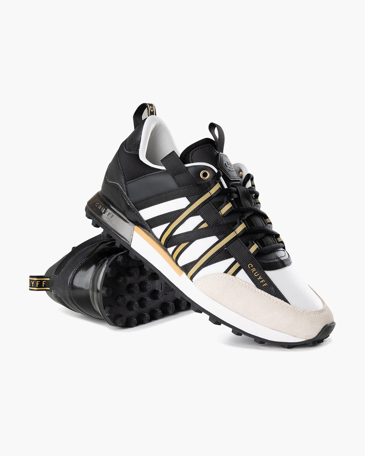 Fearia Hex - Micro Ripstop/Suede, White/Gold, hi-res