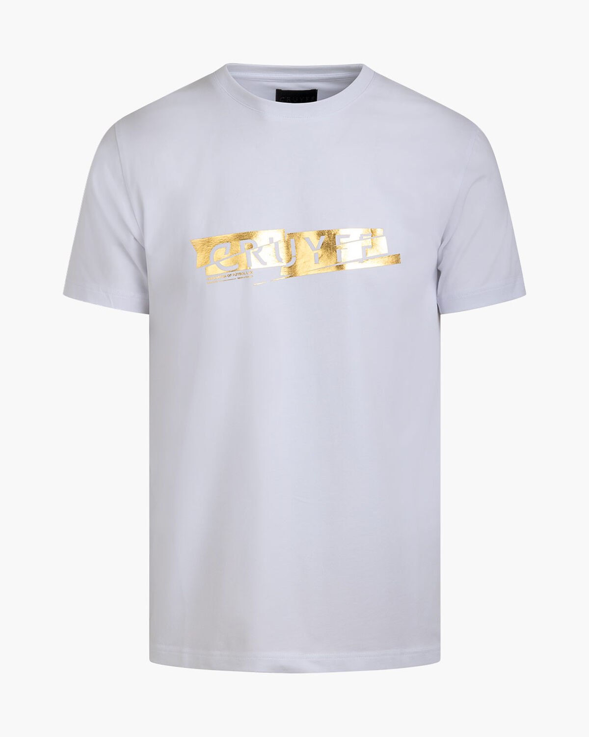 Sentido Tee, White/Gold, hi-res