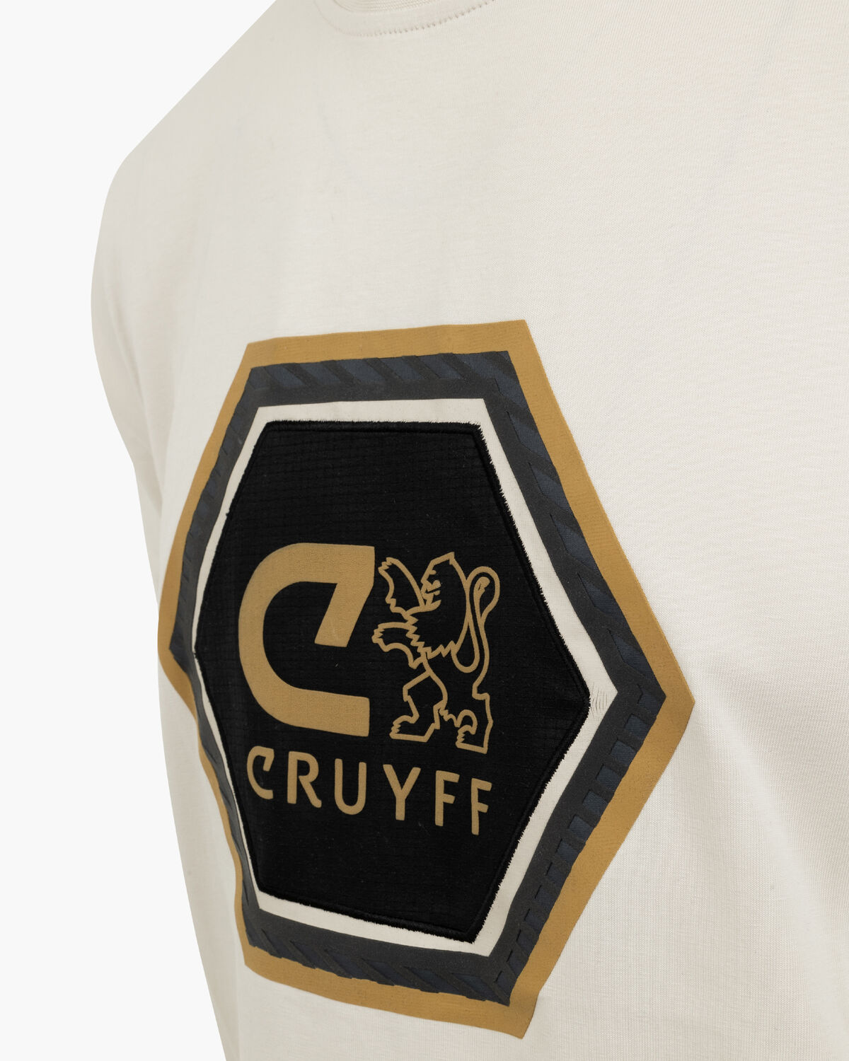 Luciano C-lion Tee, White/Silver, hi-res