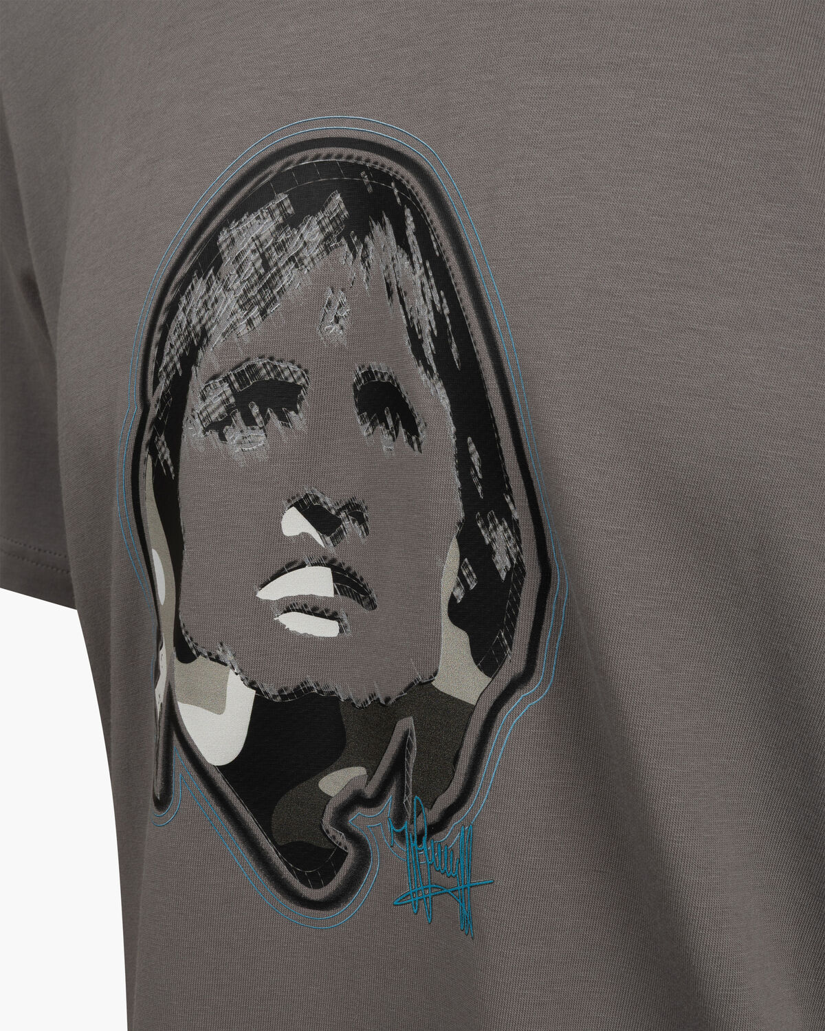 Cruyff Halo Tee, Grey, hi-res