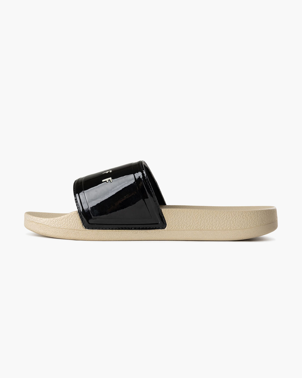 Aqua Copa Platja - Patent, Black/Gold, hi-res
