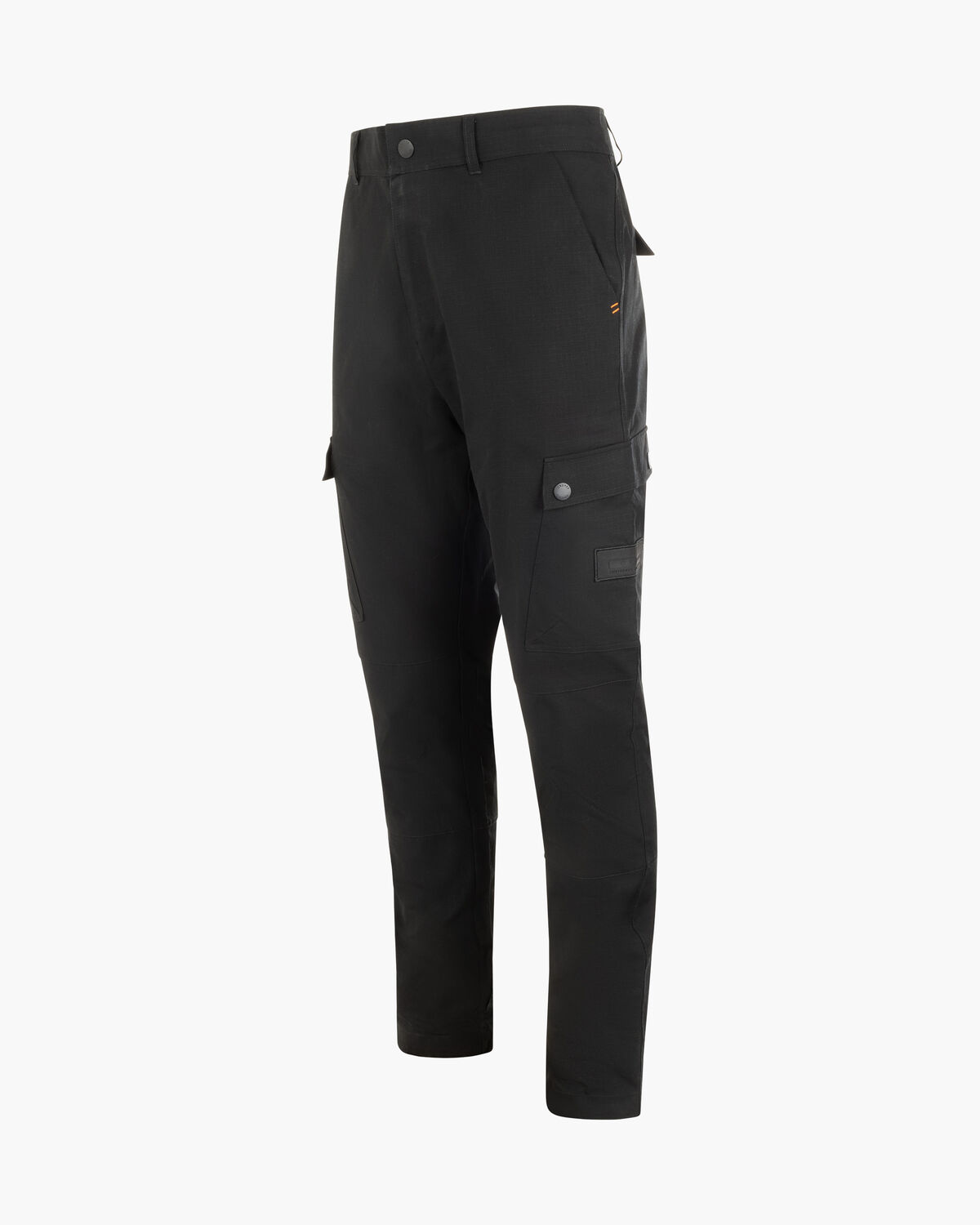 Cotton Ripstop Cargo Pants, Black, hi-res