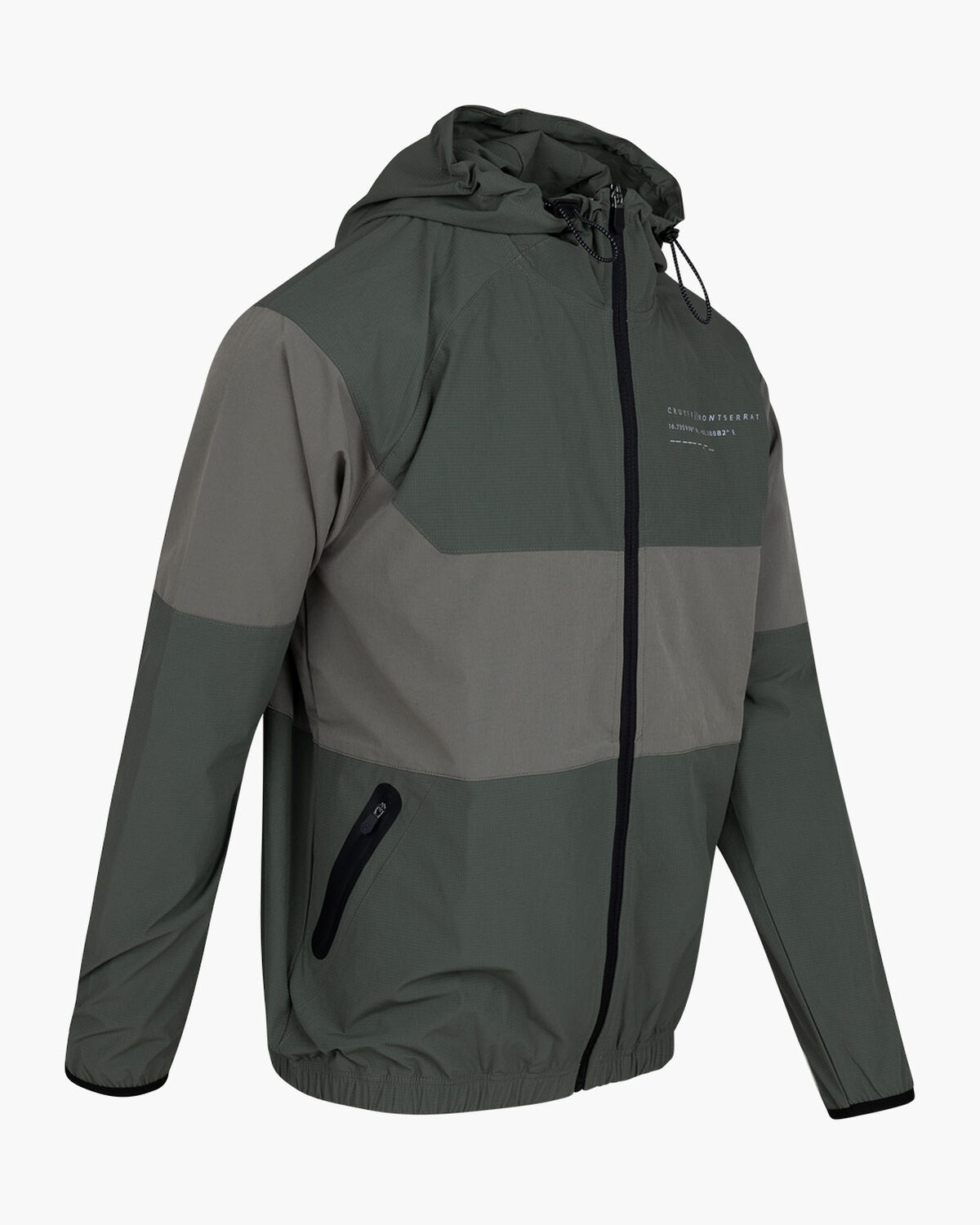 Mantel Track Jacket, Army green, hi-res