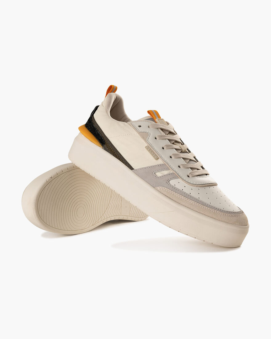 Cambria - Soft Leather/Crepe Nylon/Suede, Off white, hi-res