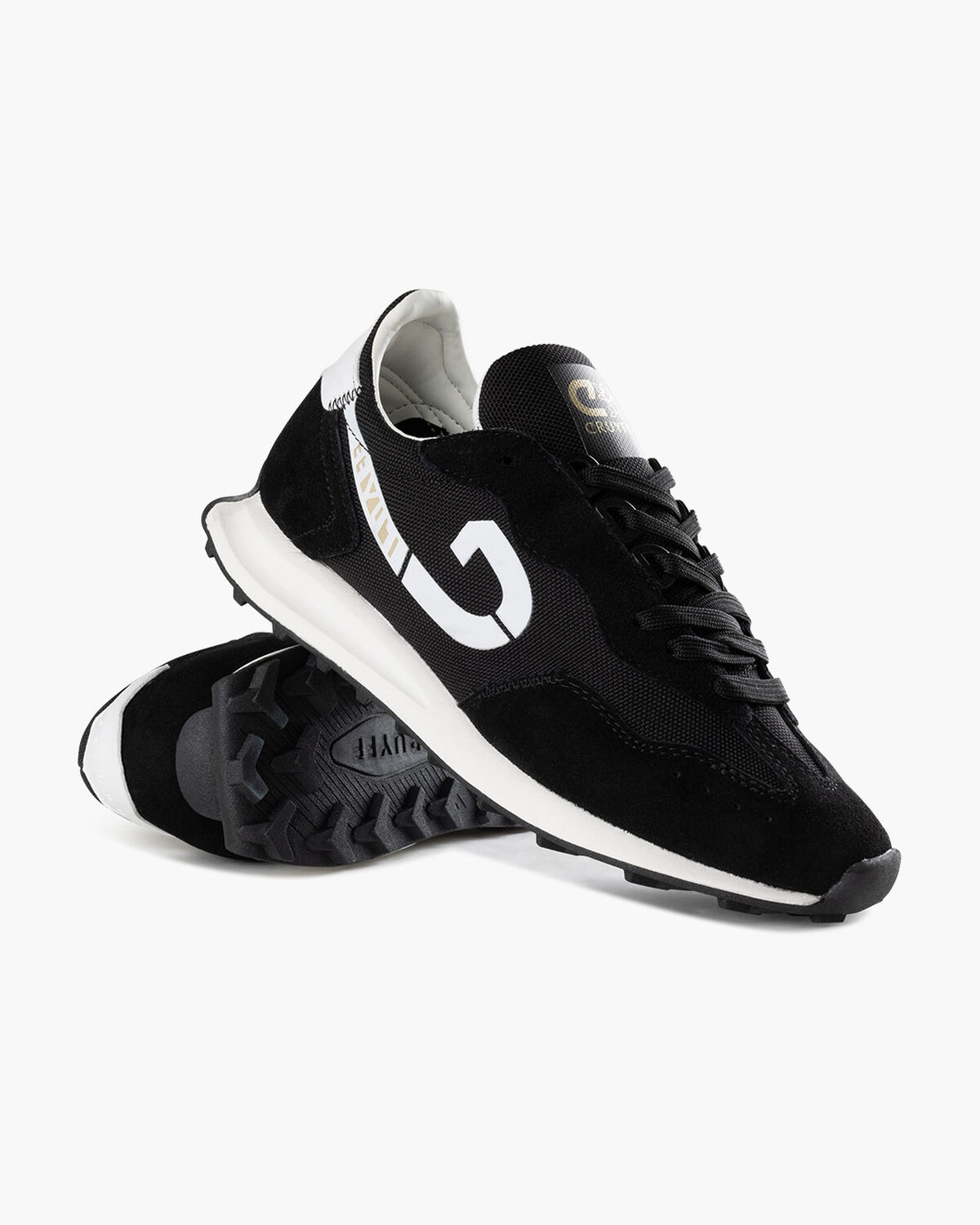 Londra Walk - Suede/Nylon, Black, hi-res