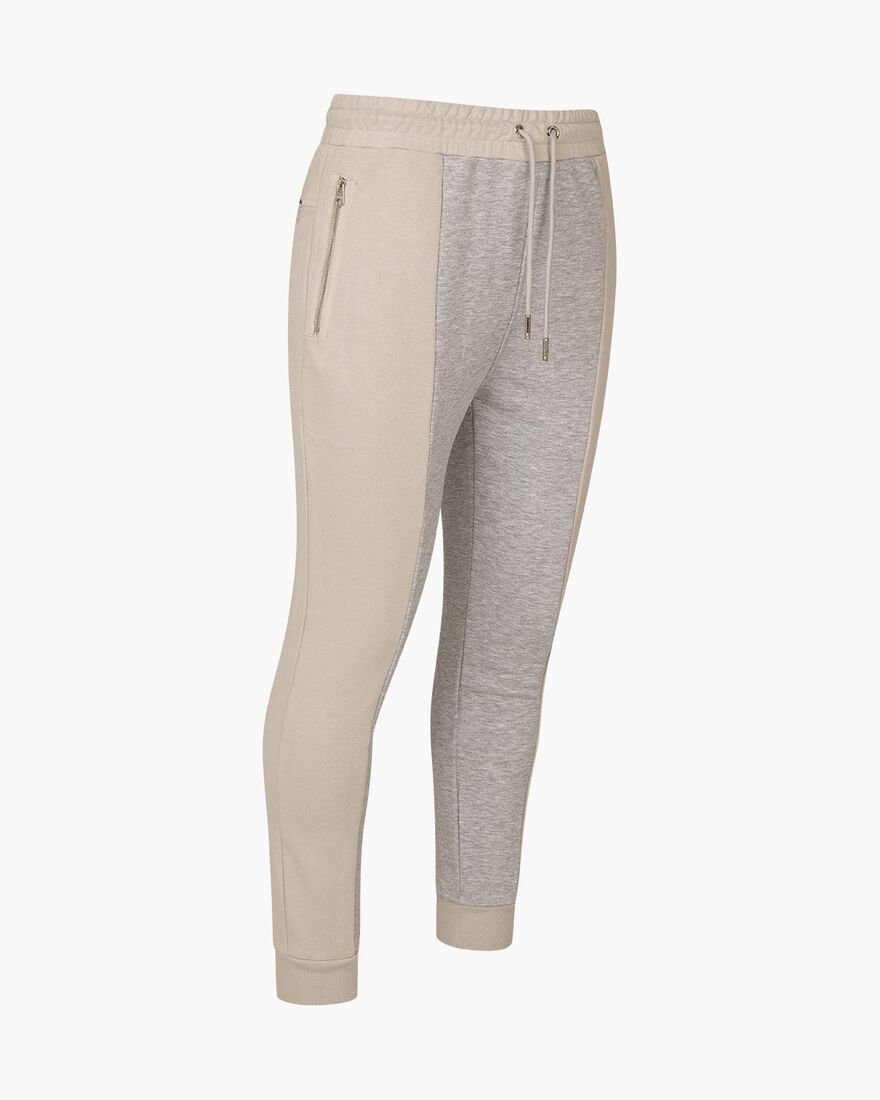 Galanzo FZ Track Pant - 65% Polyester / 35% Cotton, Light Grey, hi-res