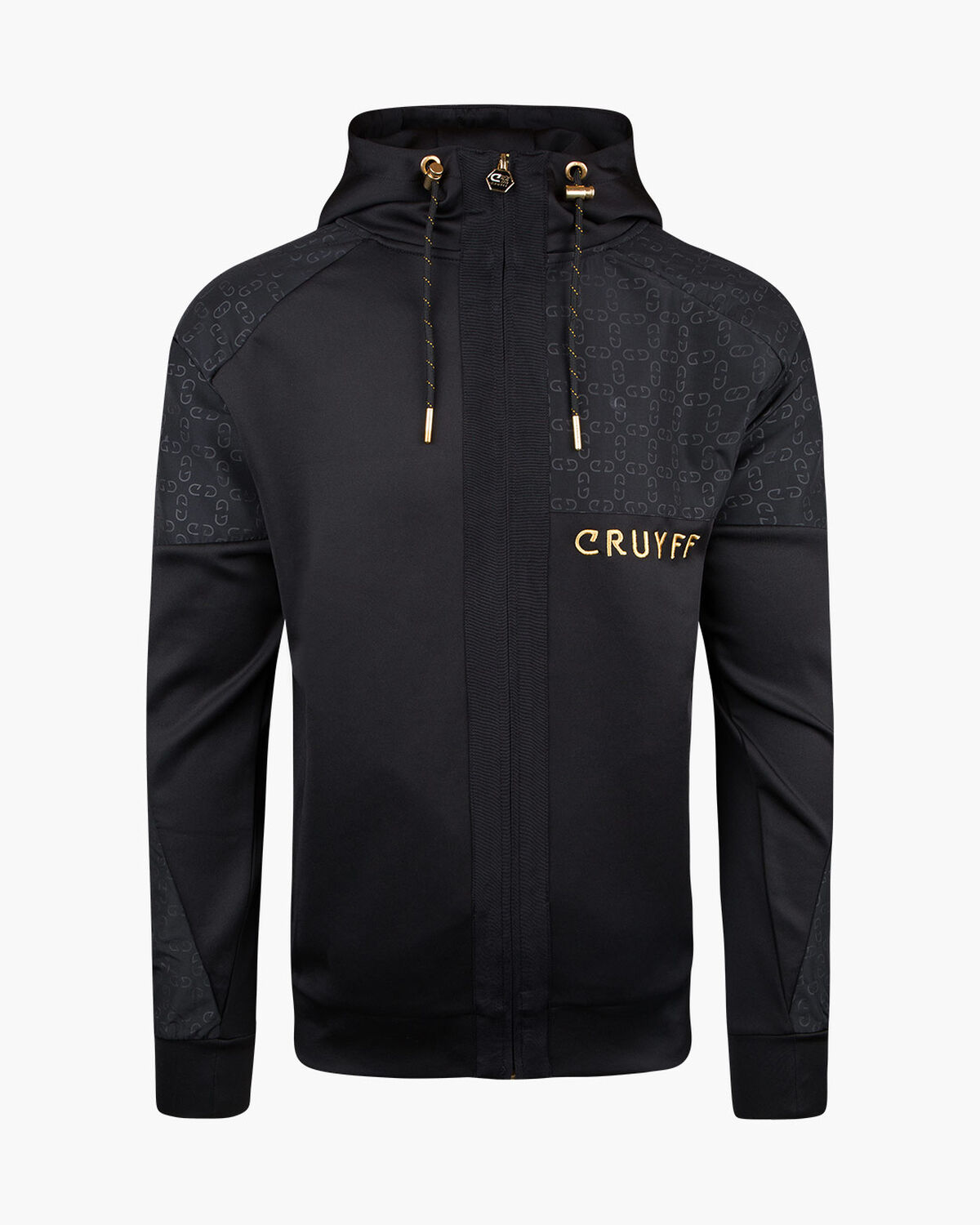 Herrero Zip-thru Hood, Black, hi-res