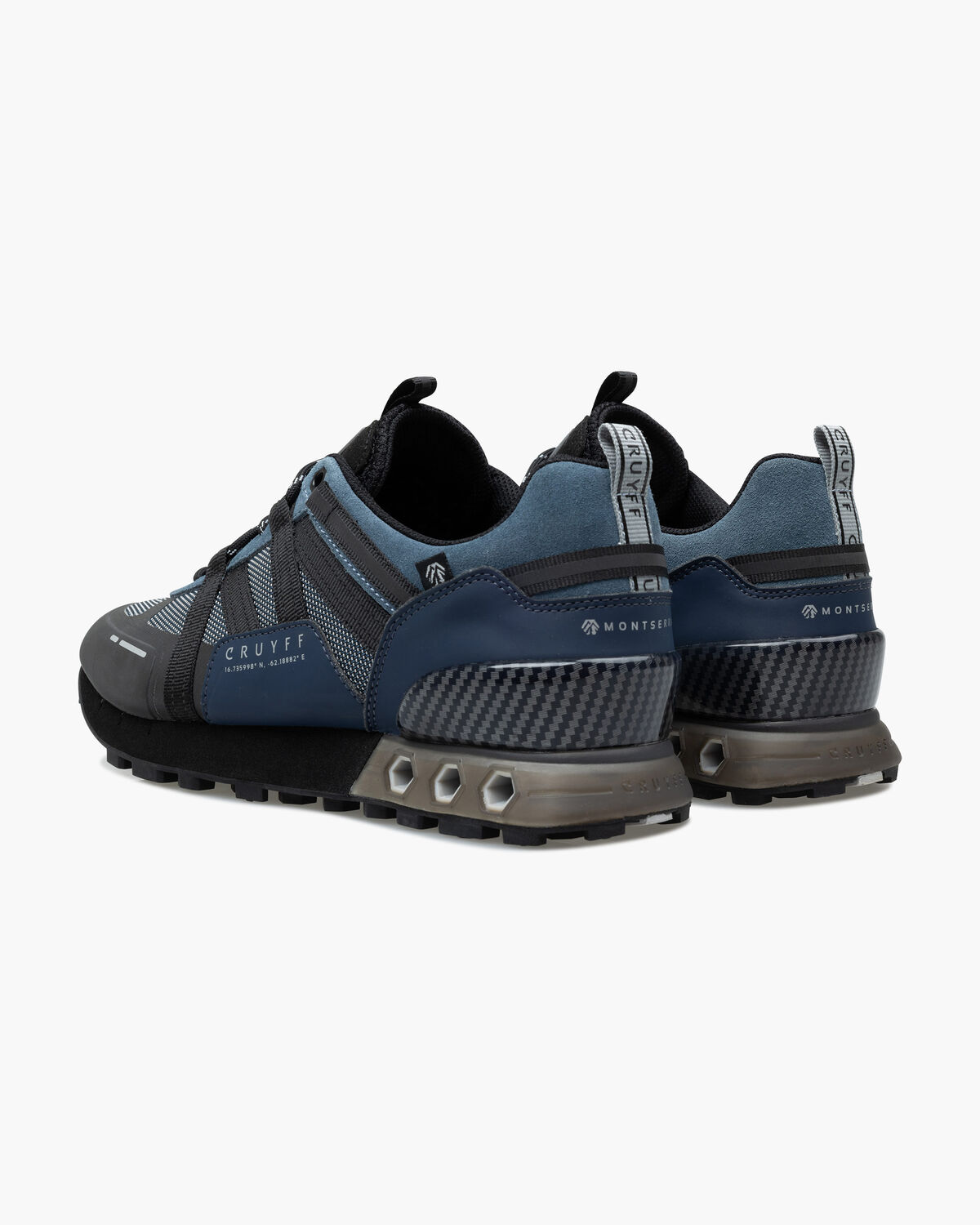 Interlace Hex-Tech // Montserrat, Navy, hi-res