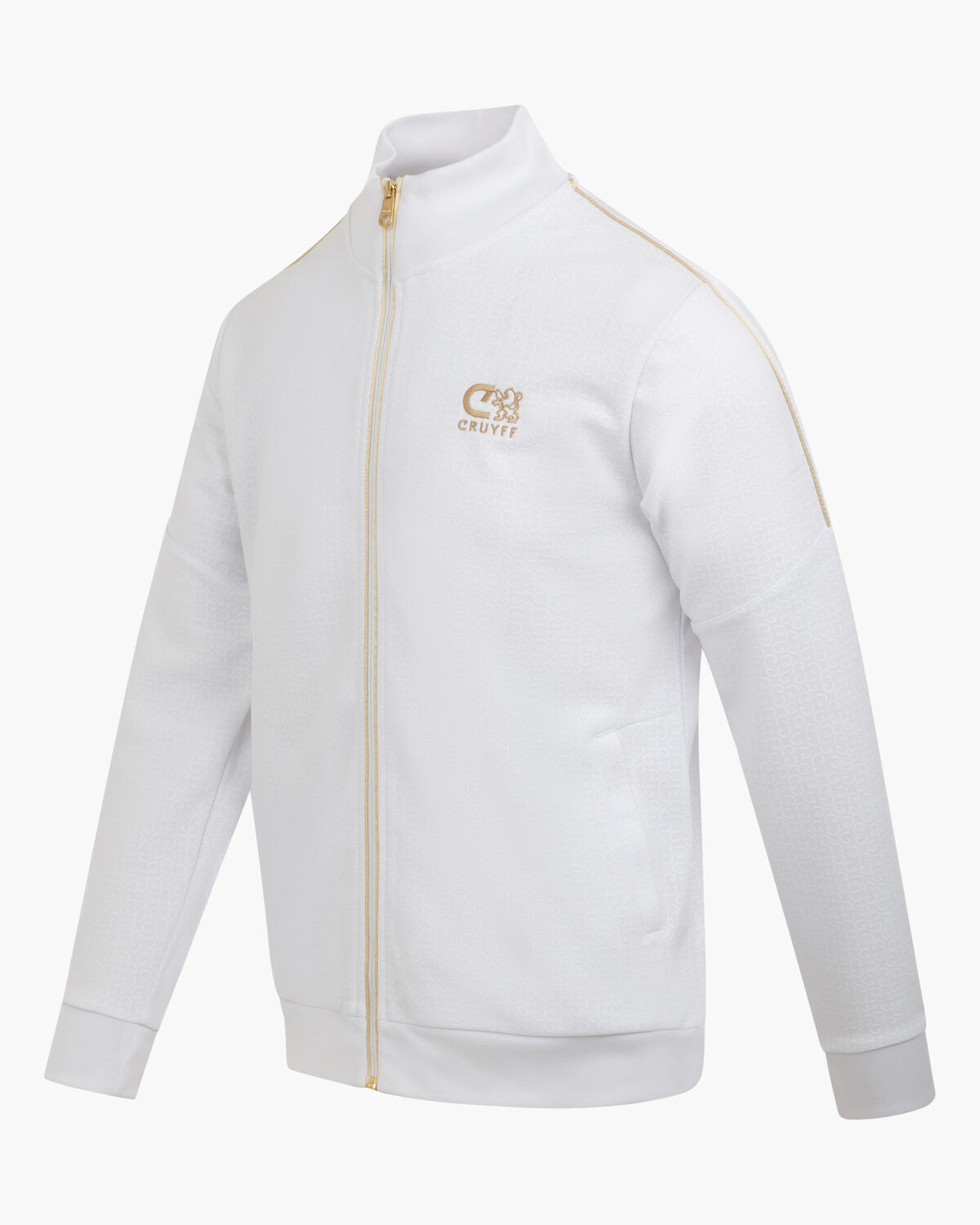 Refero Track Top, White/Gold, hi-res