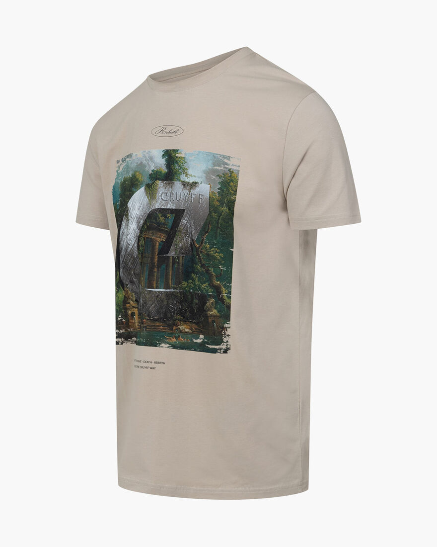 Rebirth Tee, Sand/Yellow, hi-res