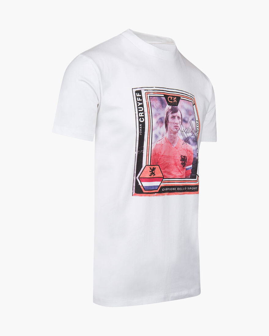 Cruyff Memorial  Tee NL, White, hi-res