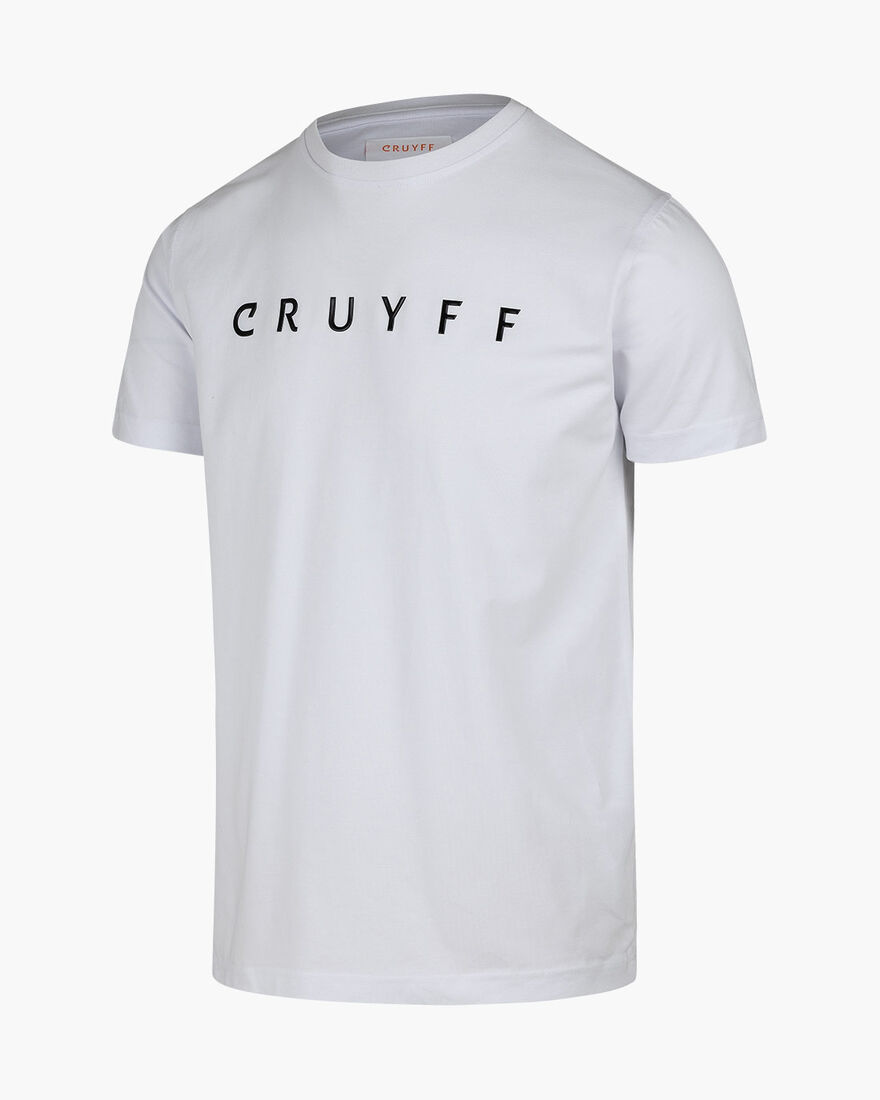 Camillo Tee - 95% Cotton / 5% Elastane, White, hi-res