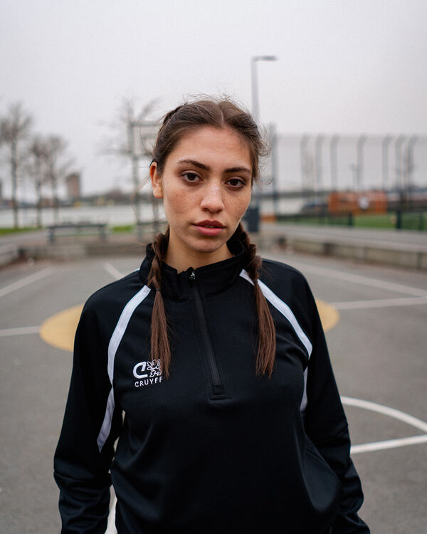 Cruyff Tech Turn Half Zip Senior