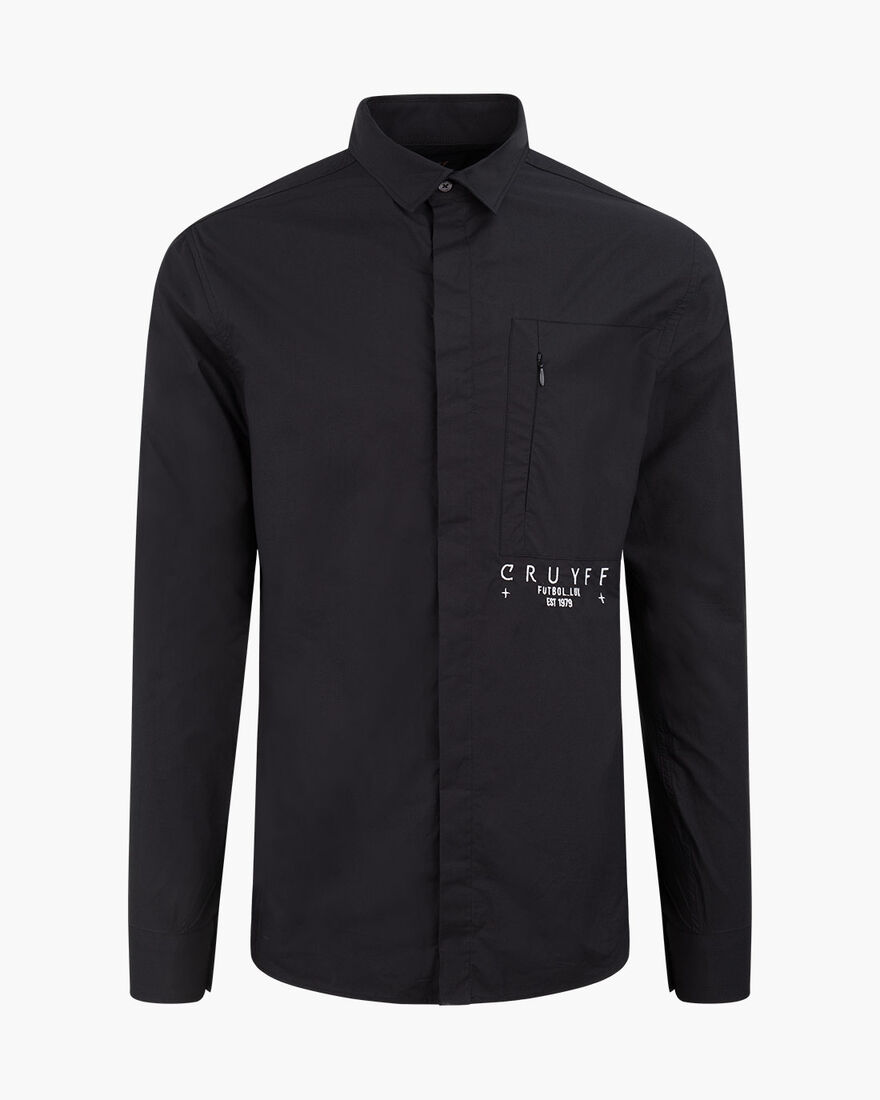 Yago Shirt, Black, hi-res