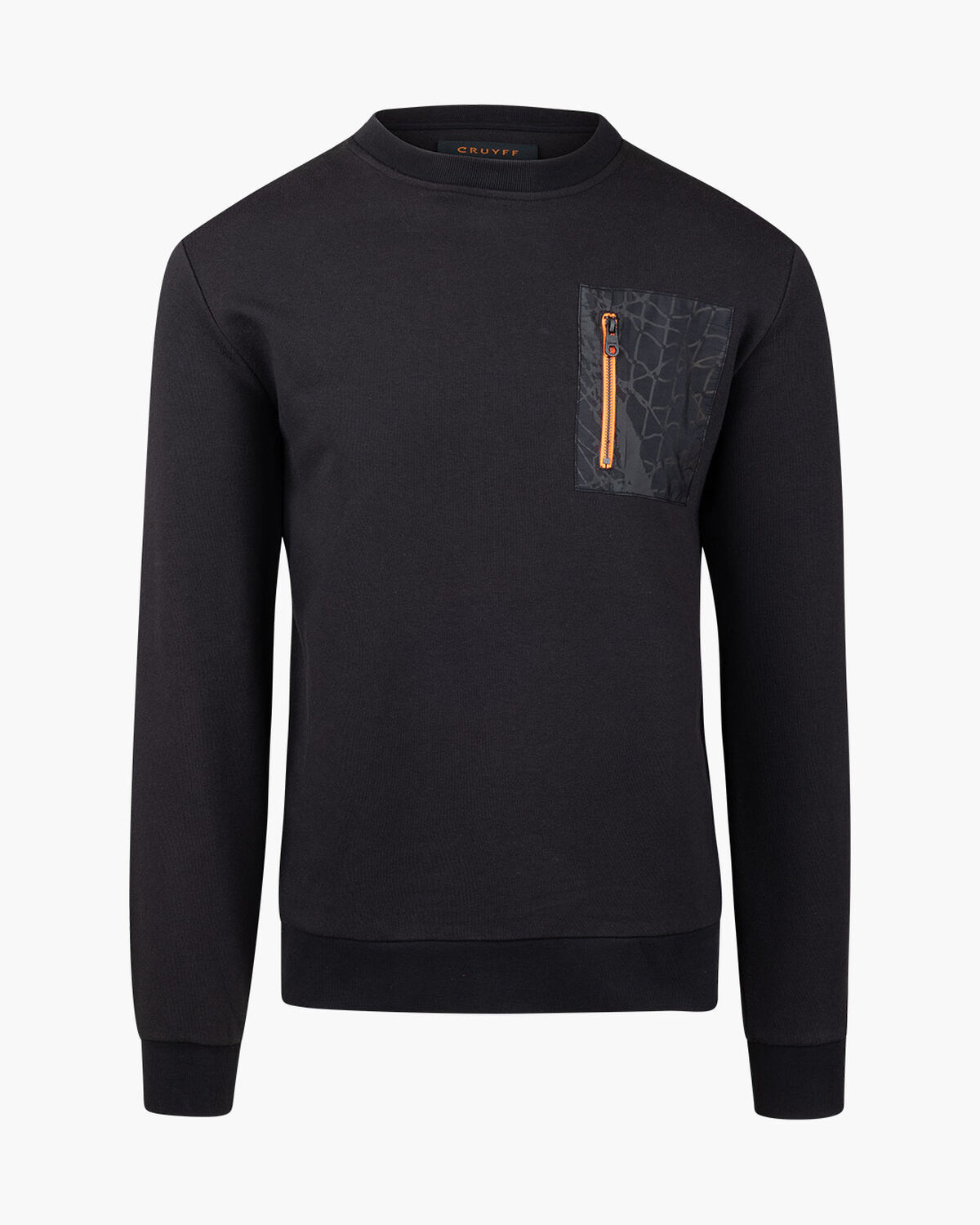 Rafael Sweater  - 65% Cotton 35% Polyester, Black, hi-res
