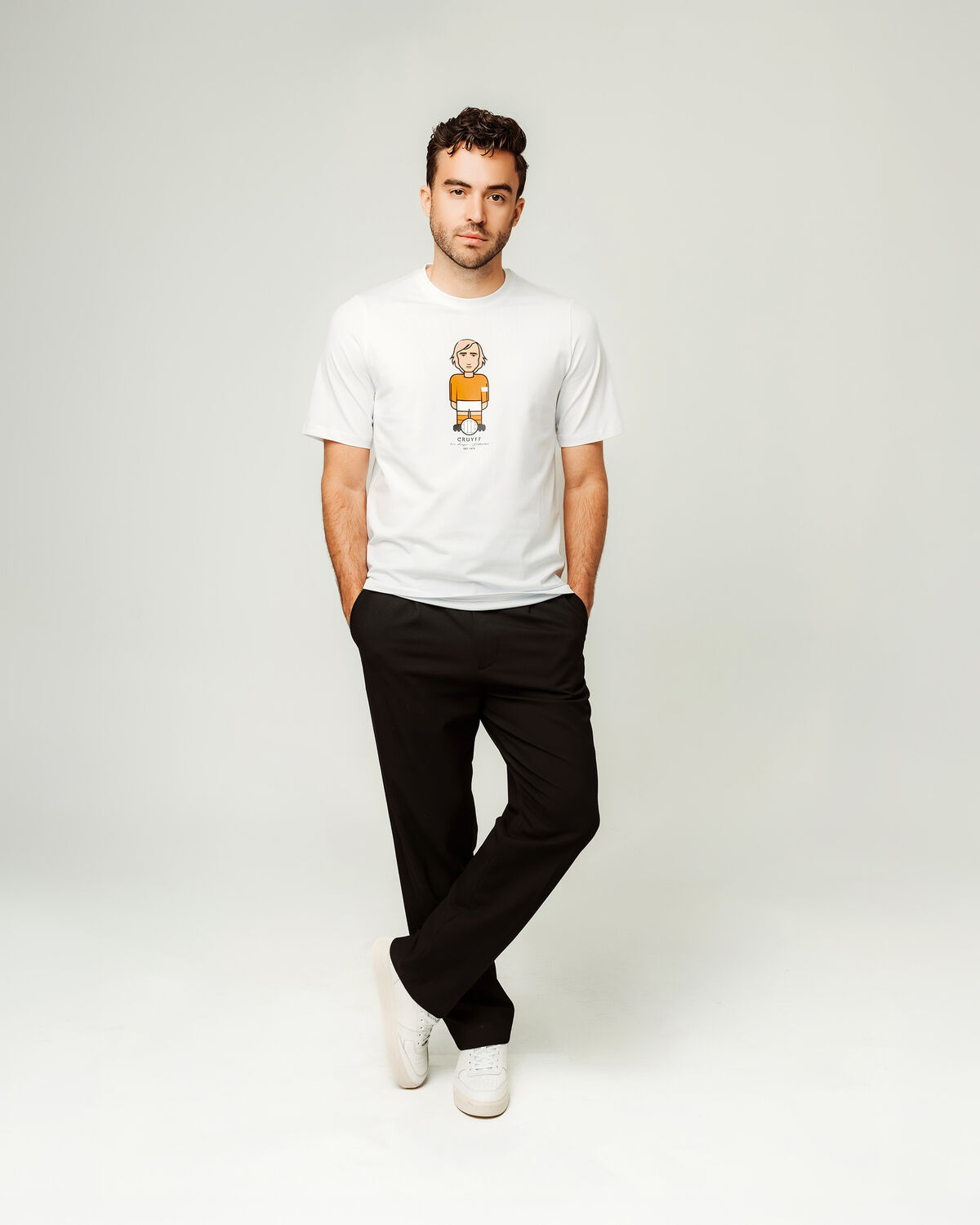 Avatar Tee, White/Orange, hi-res