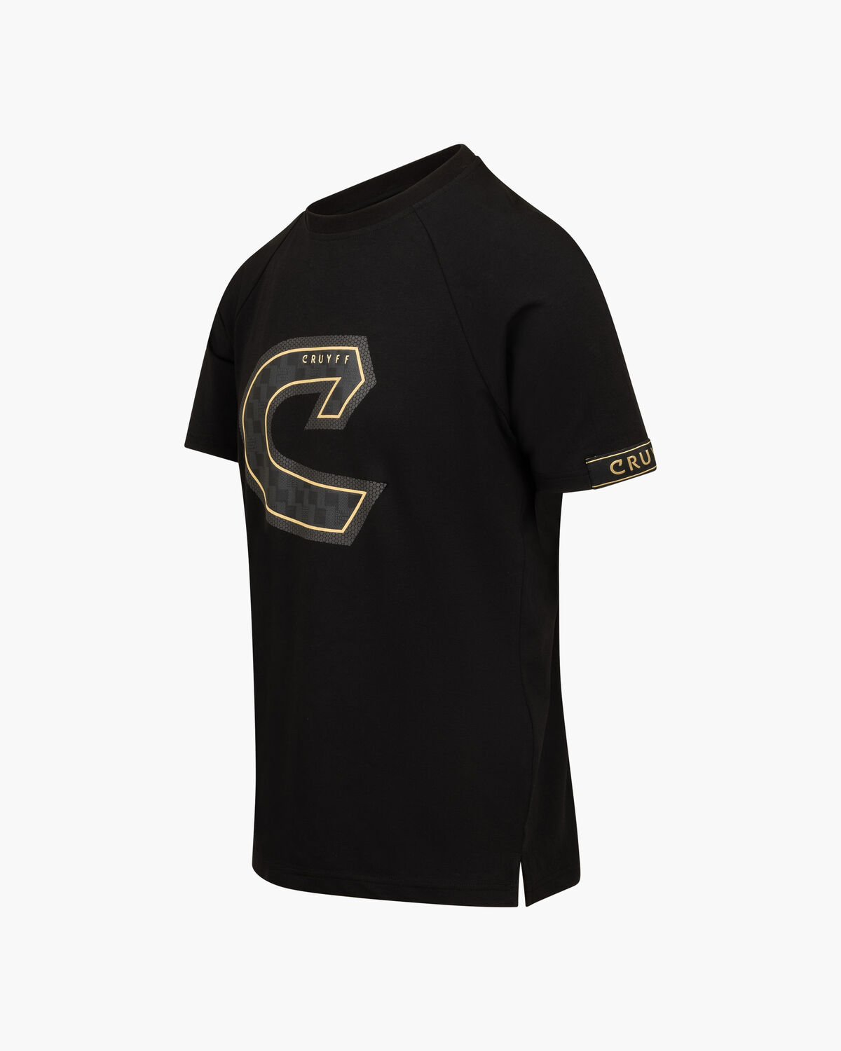 C-Tee, Black/Gold, hi-res