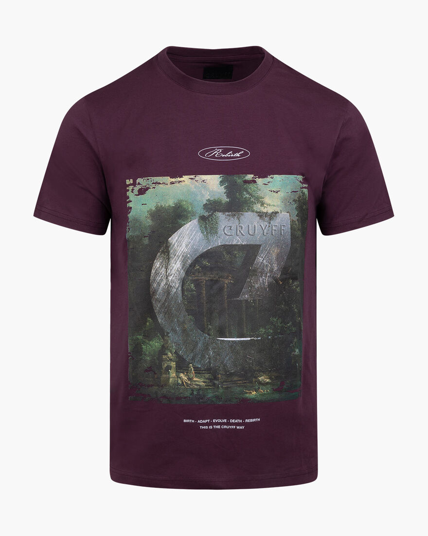 Rebirth Tee, Wine, hi-res
