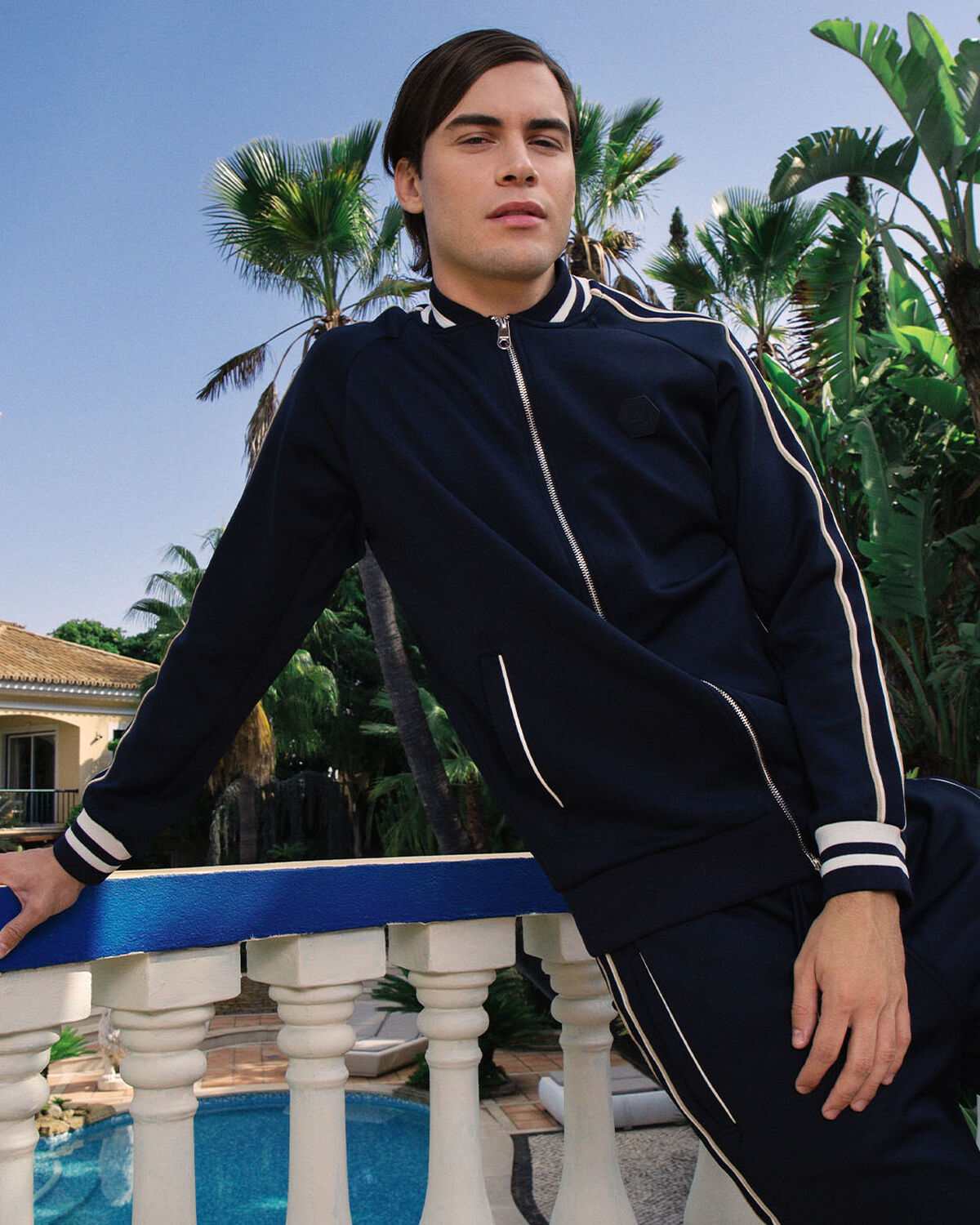 Santino Scuba Top  - 95% Polyester / 5%Elastane, Black, hi-res