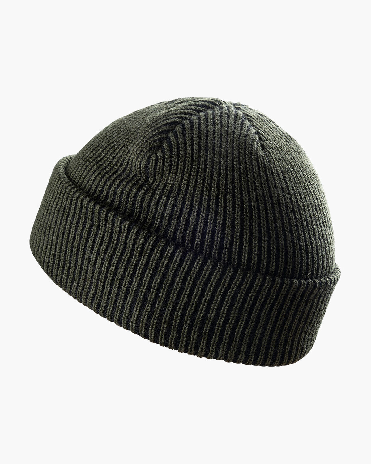 Basco Two Tone Beanie, Green, hi-res