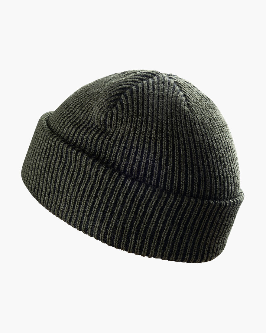 Basco Two Tone Beanie, Green, hi-res