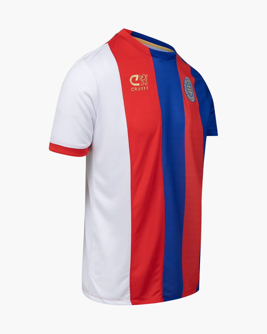 Cruyff Bibo - El Flaco Shirt, White/Red, hi-res