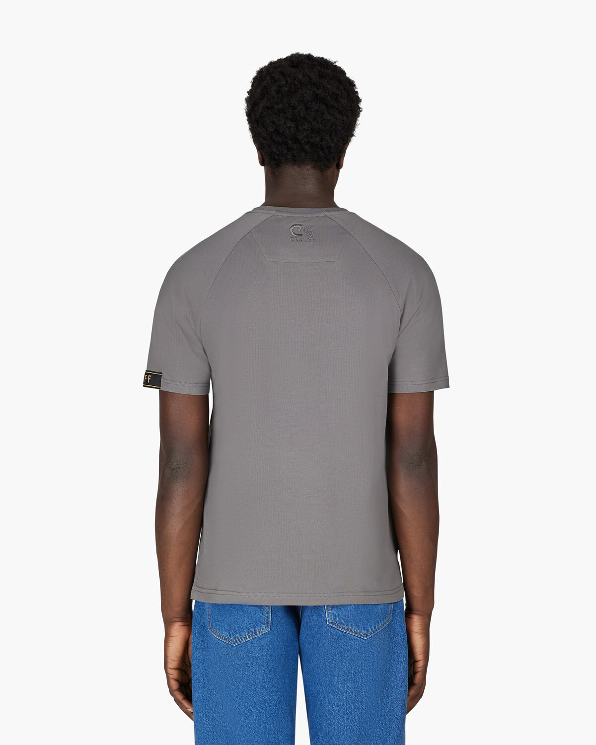 C-Tee, Grey/Gold, hi-res