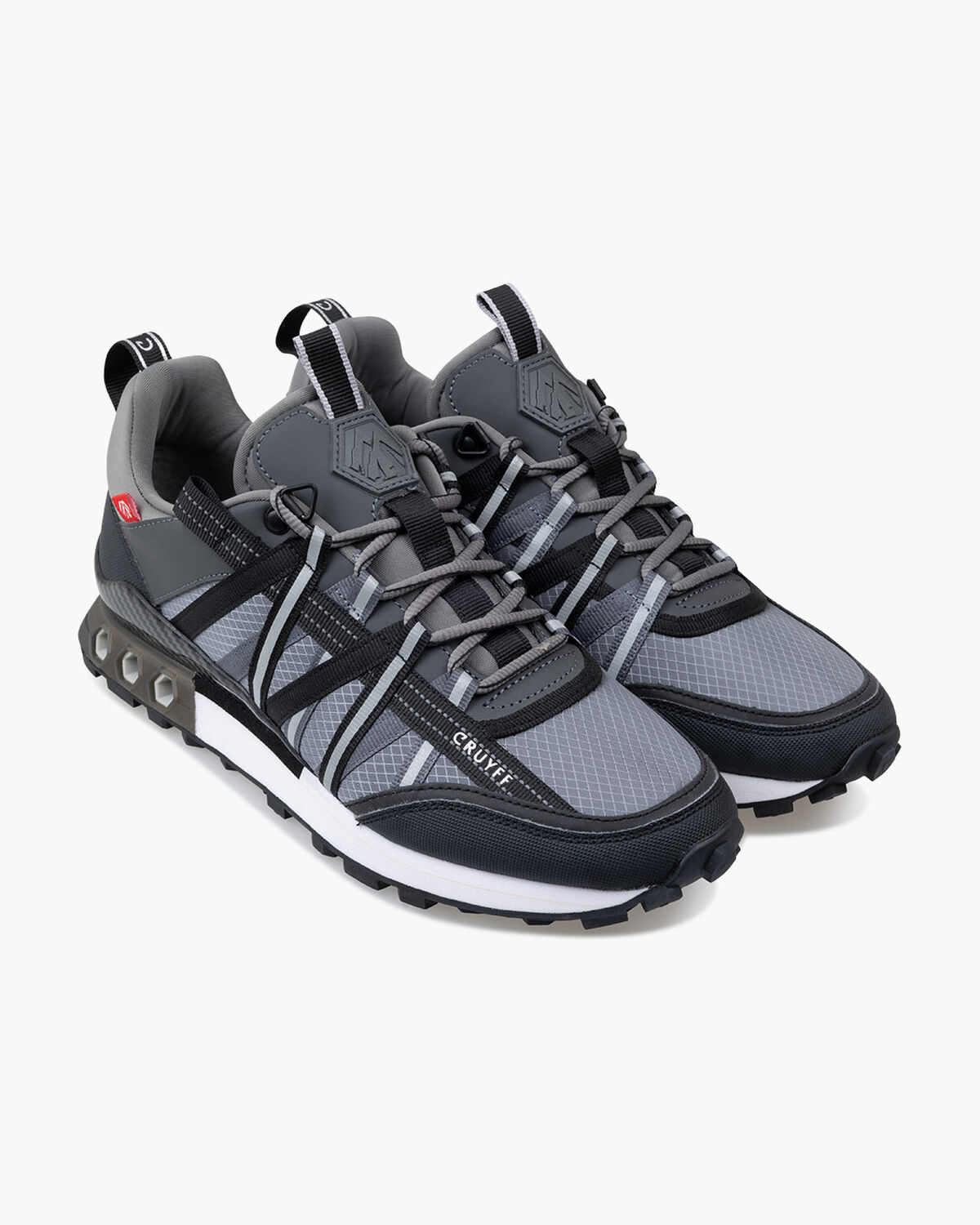 Fearia Hex - Tech // Montserrat, Grey/Black, hi-res
