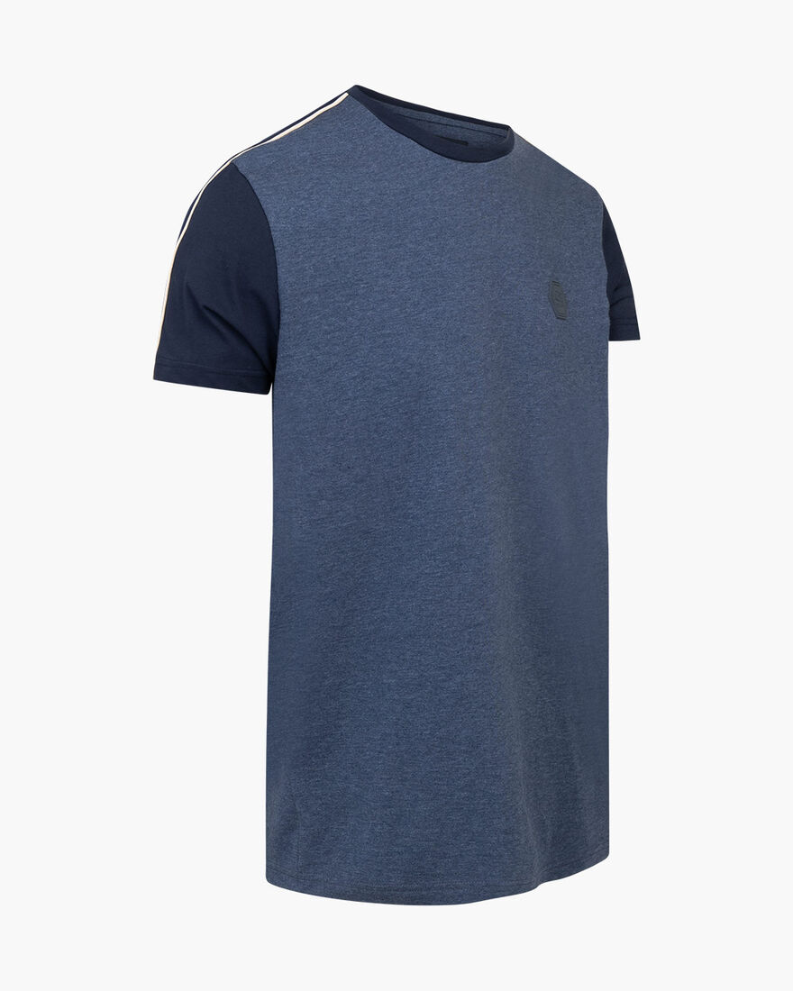 Galano Tee - 48% Cotton / 47% Polyester / 5%Elasta, Navy, hi-res