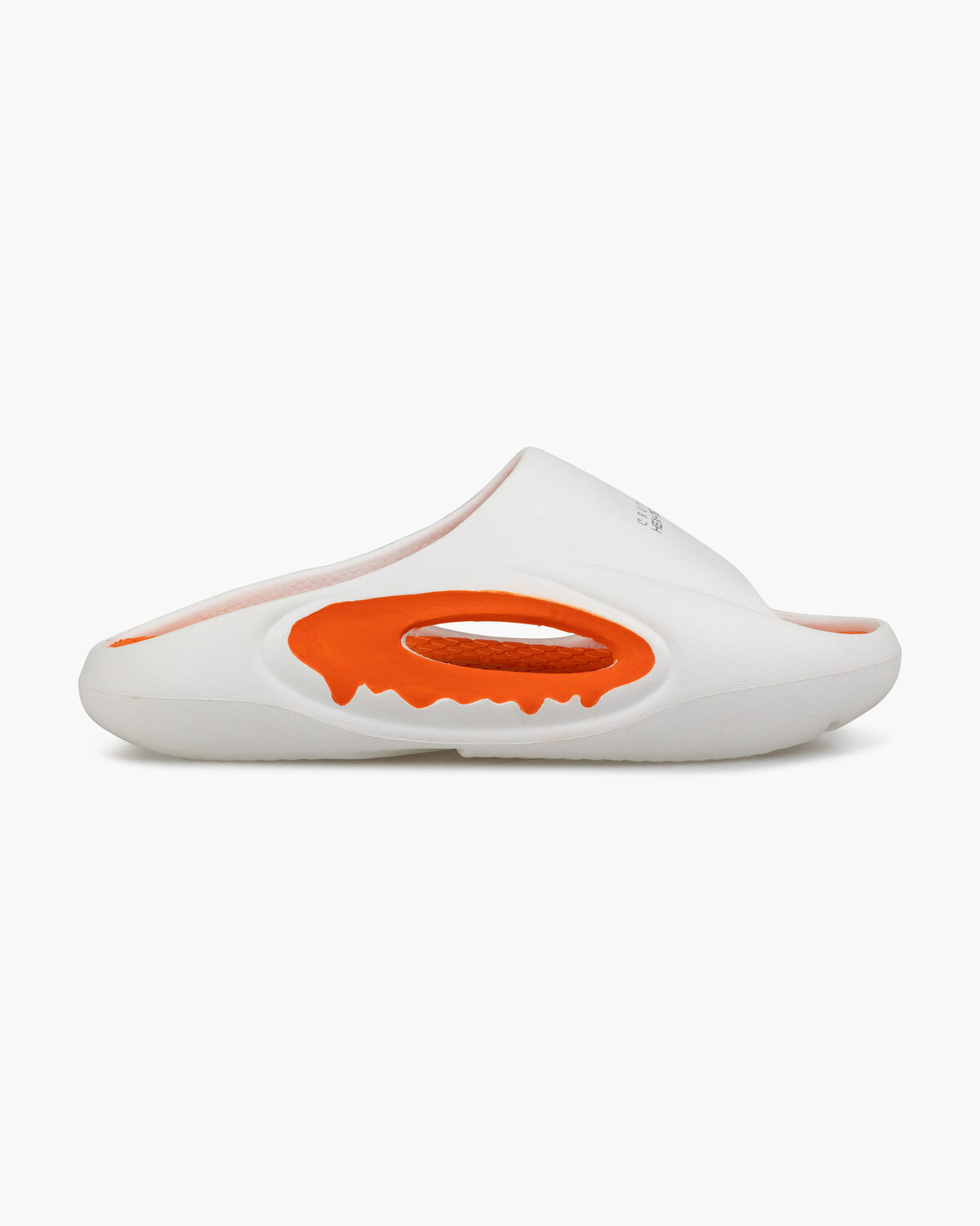Recovery Hex-Tech slide, White/Orange, hi-res