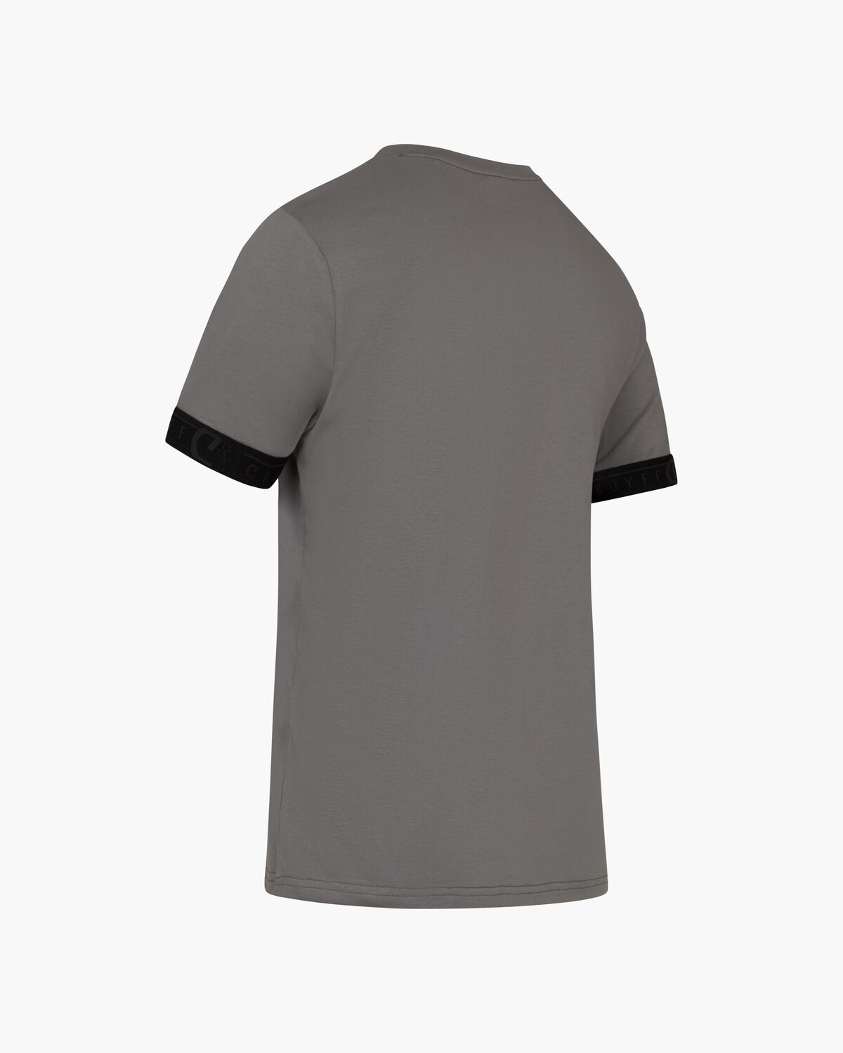 Quartz Cotton Tee, Charcoal Grey, hi-res
