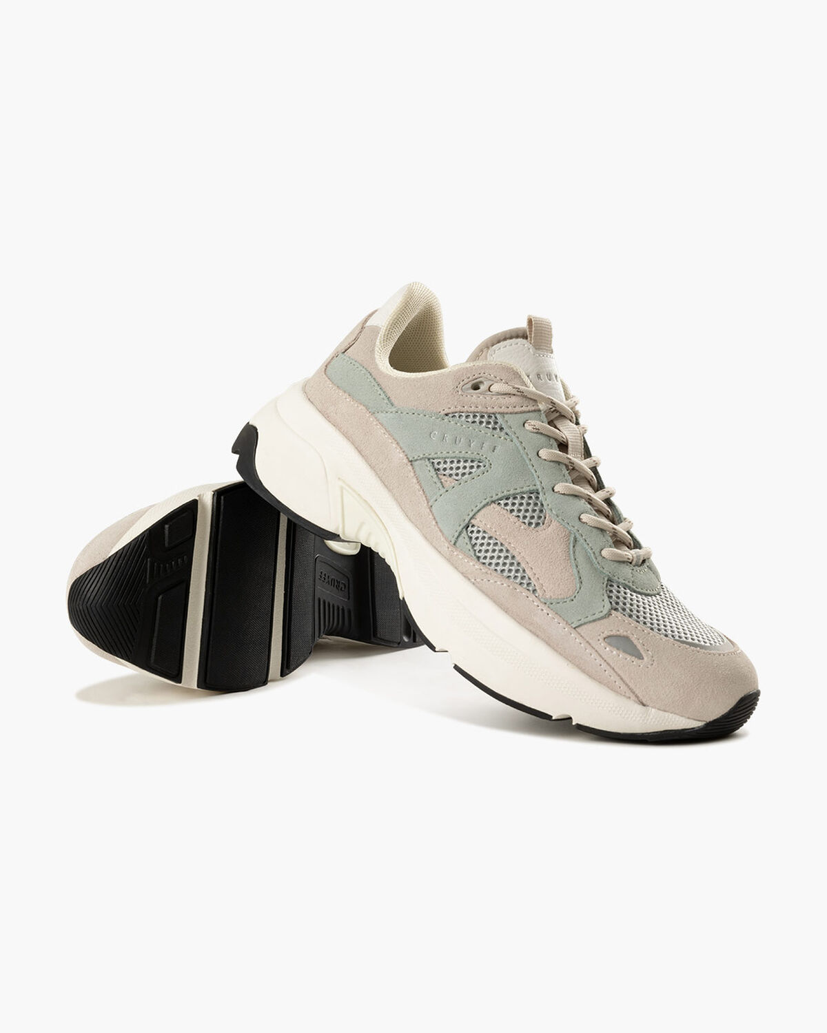 June - Suede/Mesh, Blue/Brown, hi-res