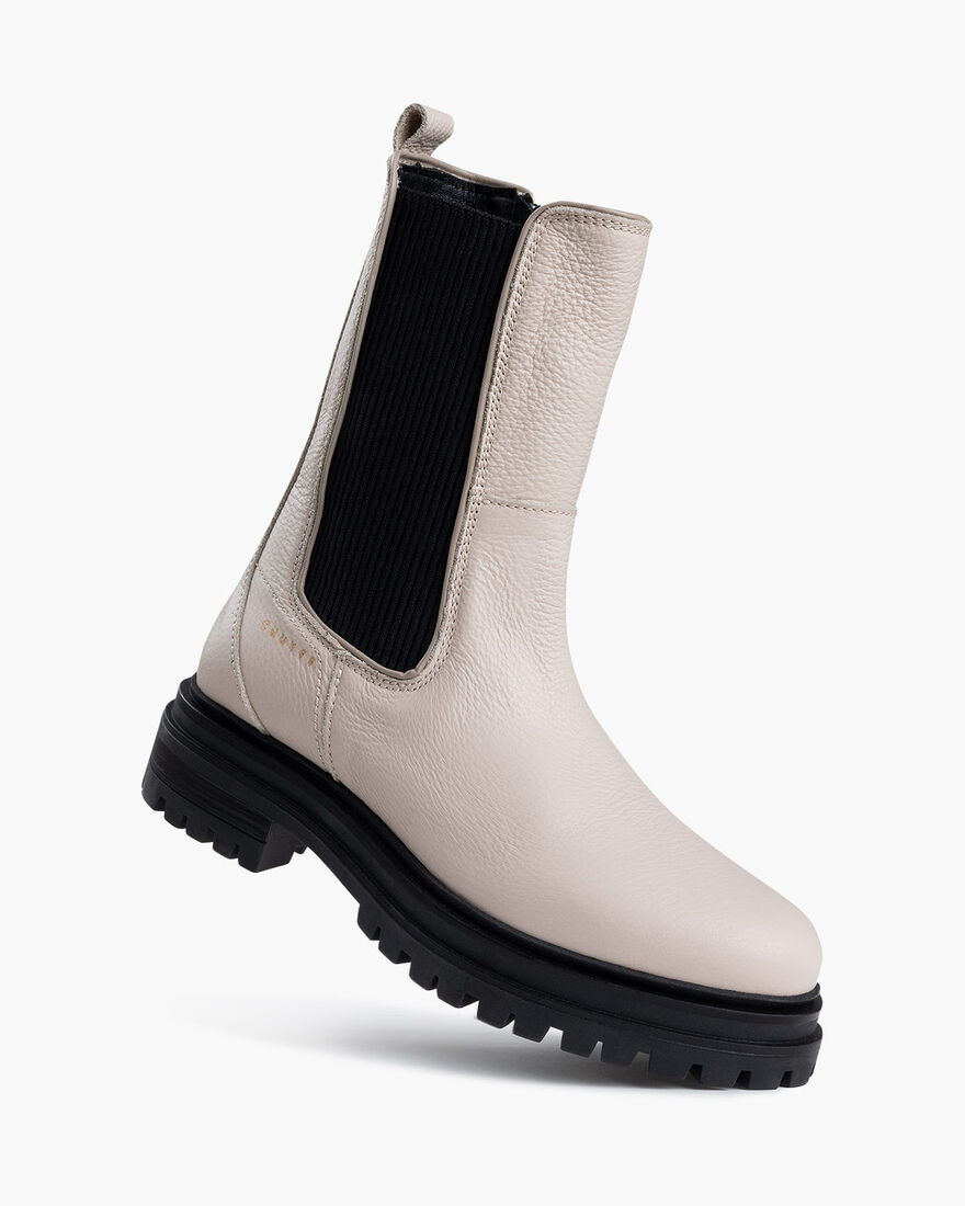 Apollo Chelsea mid boot, Crème, hi-res